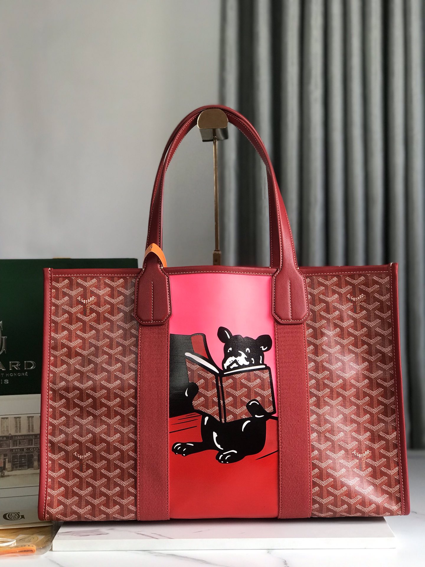 Goyard Villette 8088 (red)