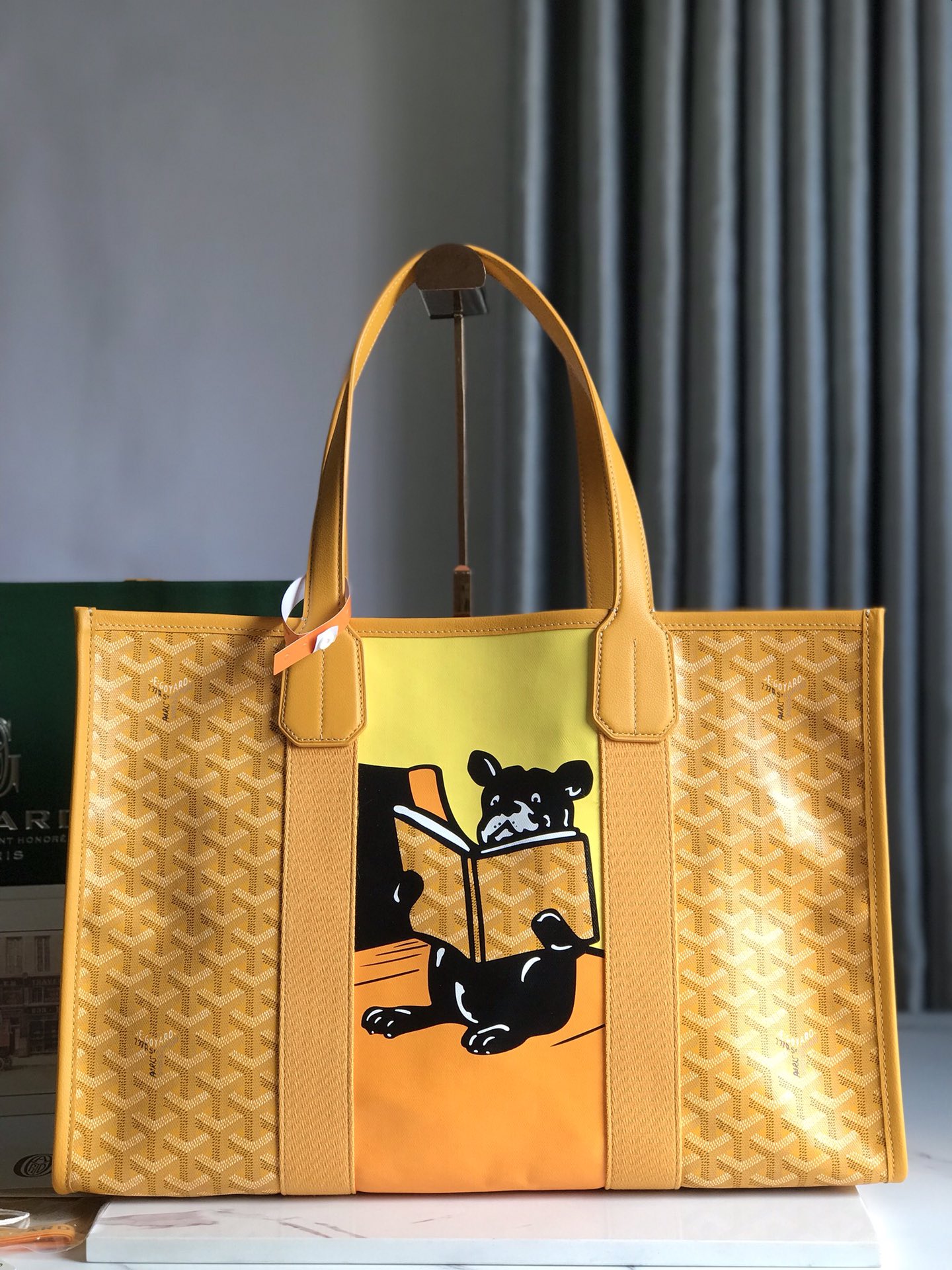 Goyard Villette 8088 (yellow)