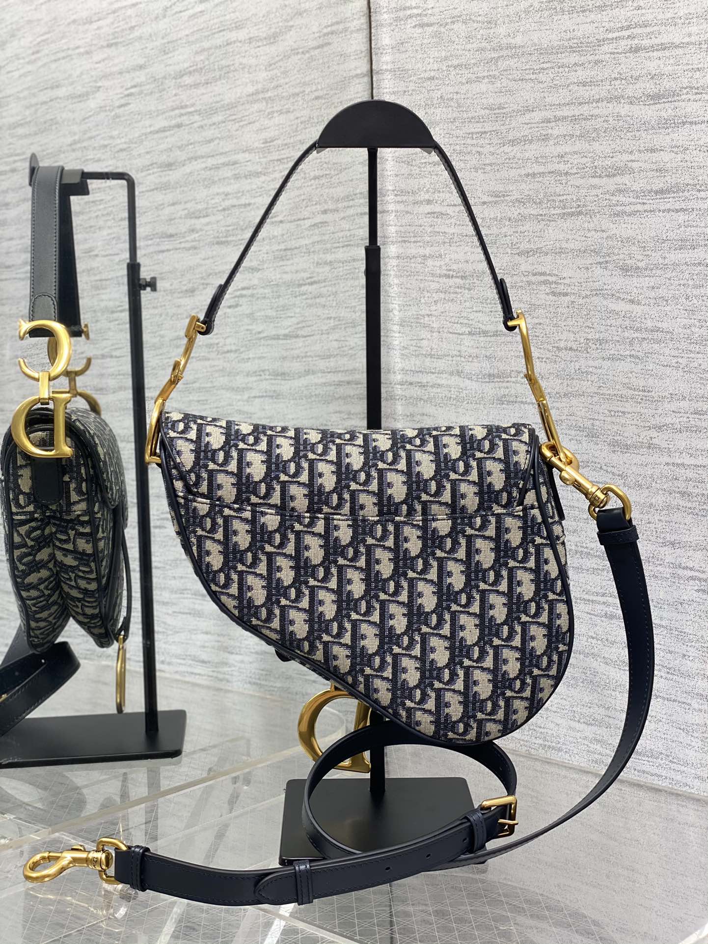Túi Dior Sadle Nữ Vải Logo