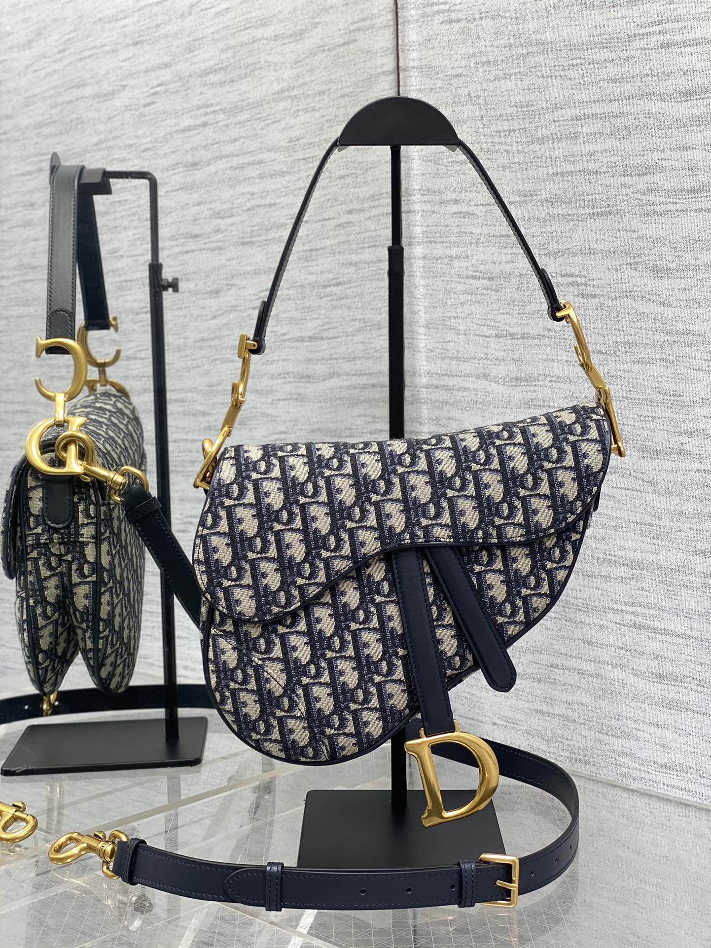 Túi Dior Sadle Nữ Vải Logo