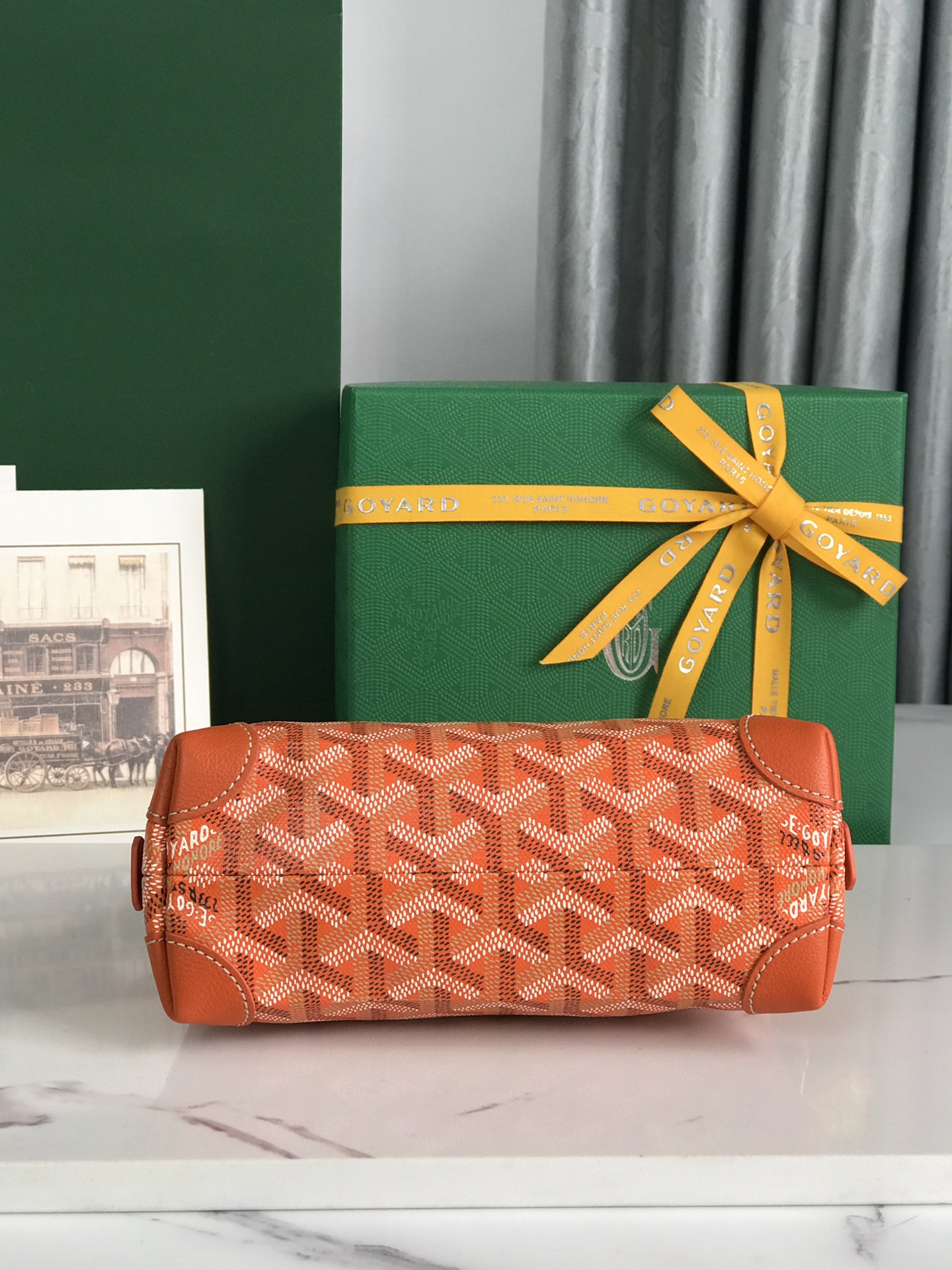 Goyard Vendome Pouch 8813 (orange)