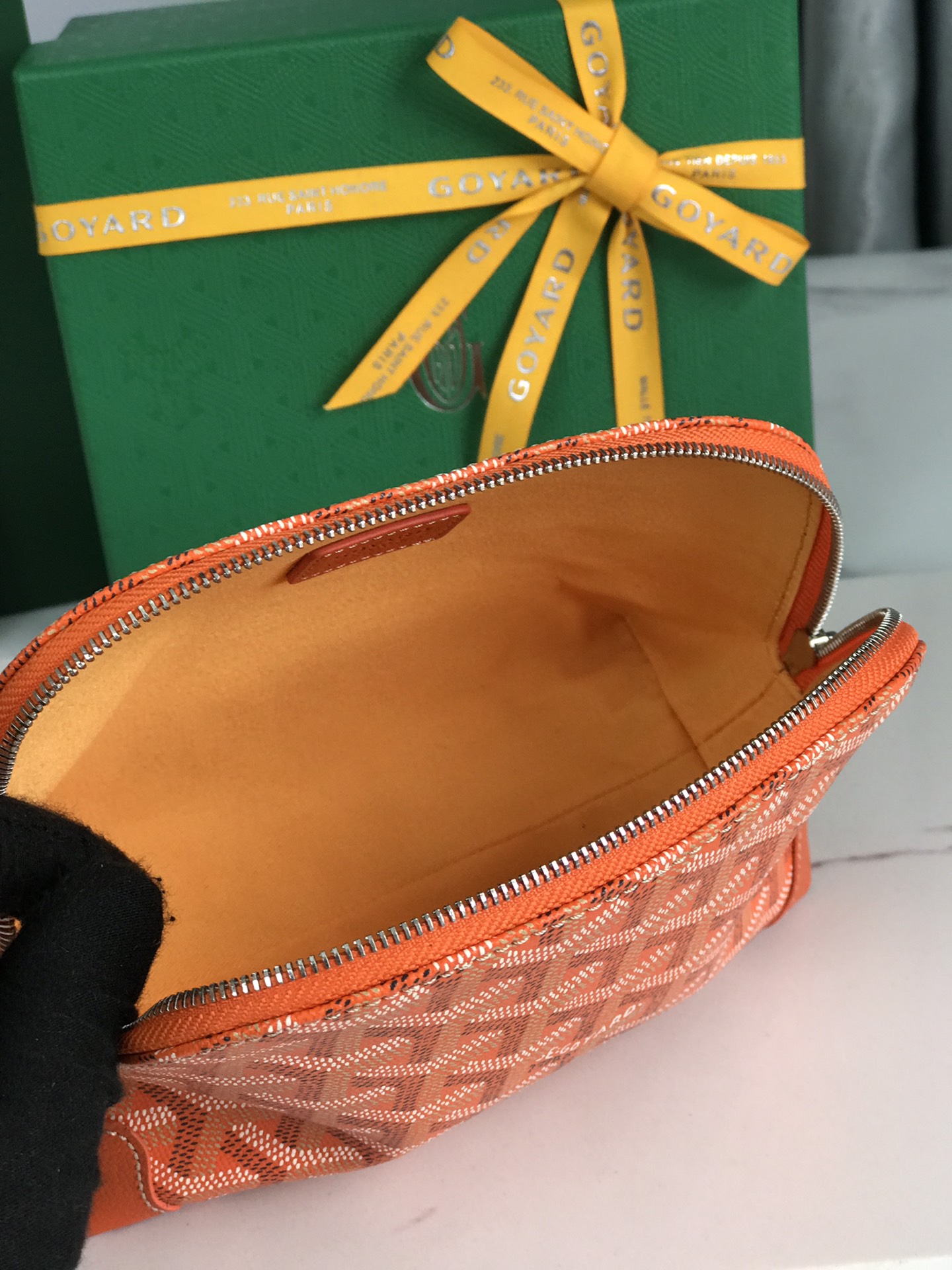 Goyard Vendome Pouch 8813 (orange)
