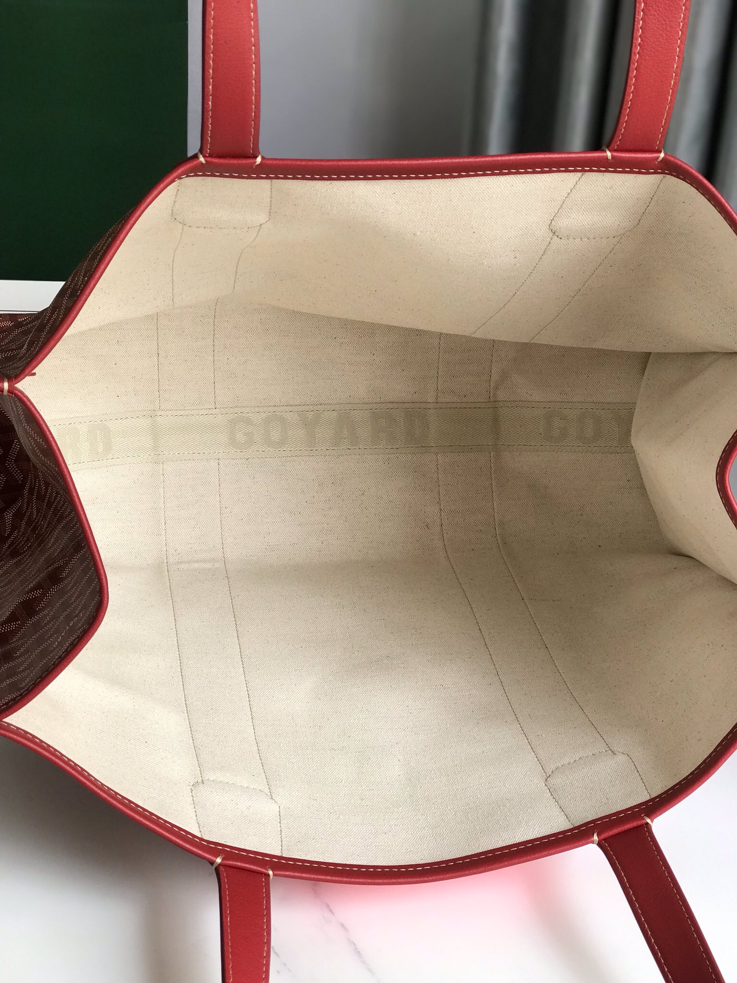 Goyard Villette 8088 (red)