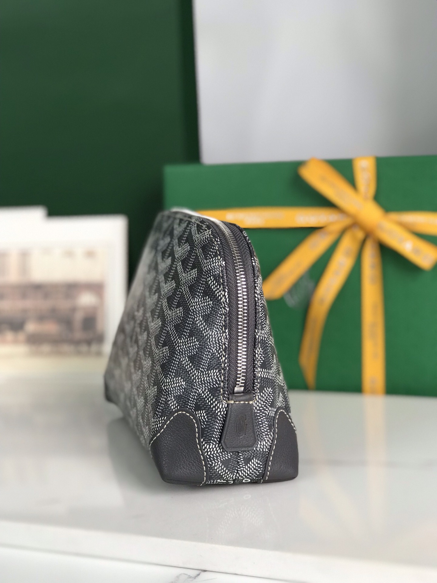 goyard Vendome Pouch 8813 (grey)