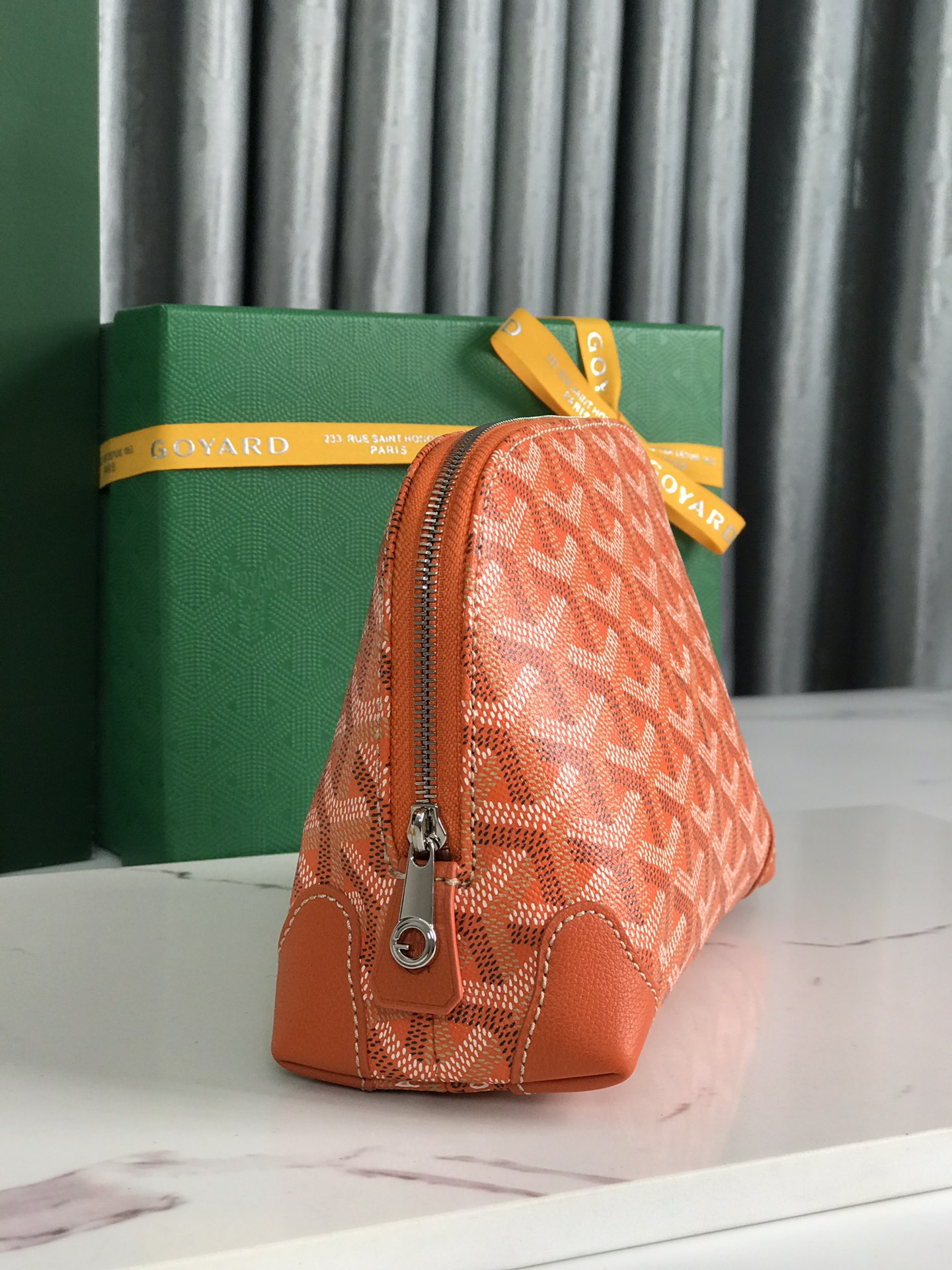 Goyard Vendome Pouch 8813 (orange)
