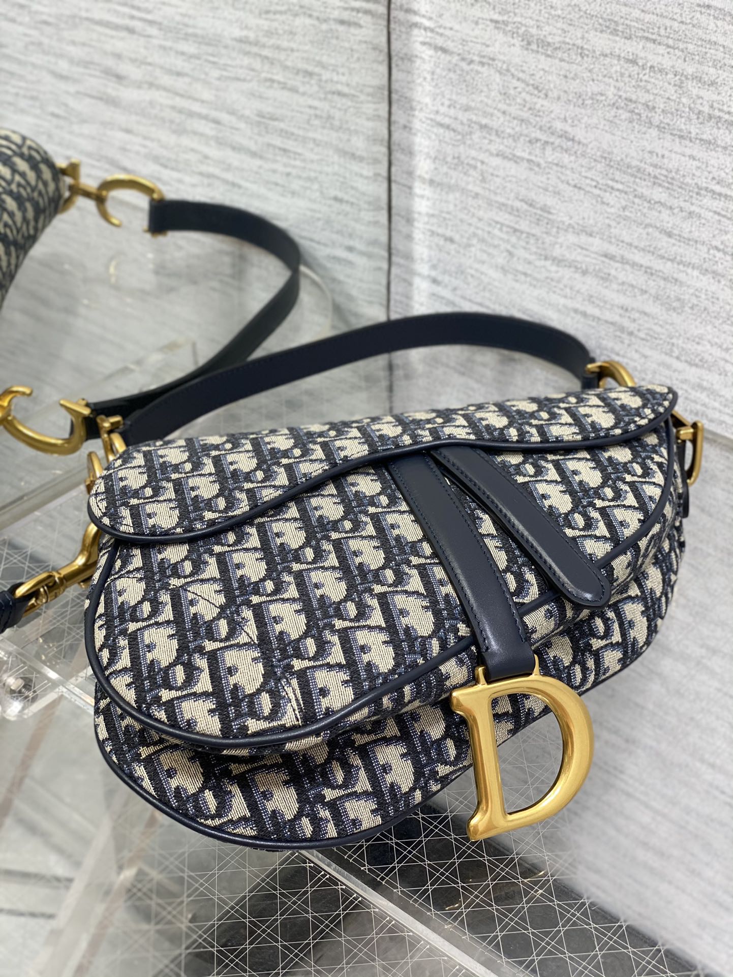 Túi Dior Sadle Nữ Vải Logo