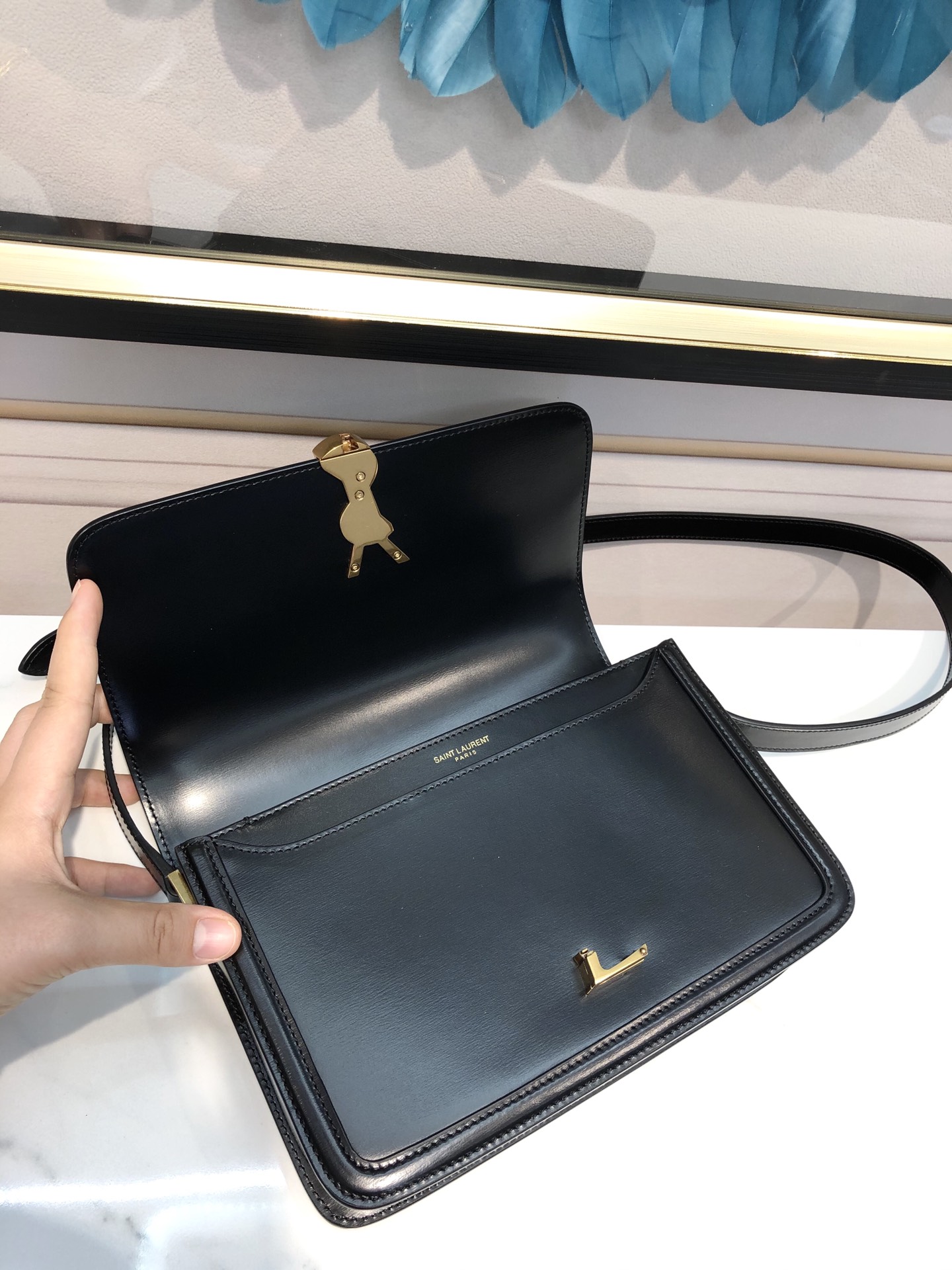 YSL Solferion Box 634305 (black)