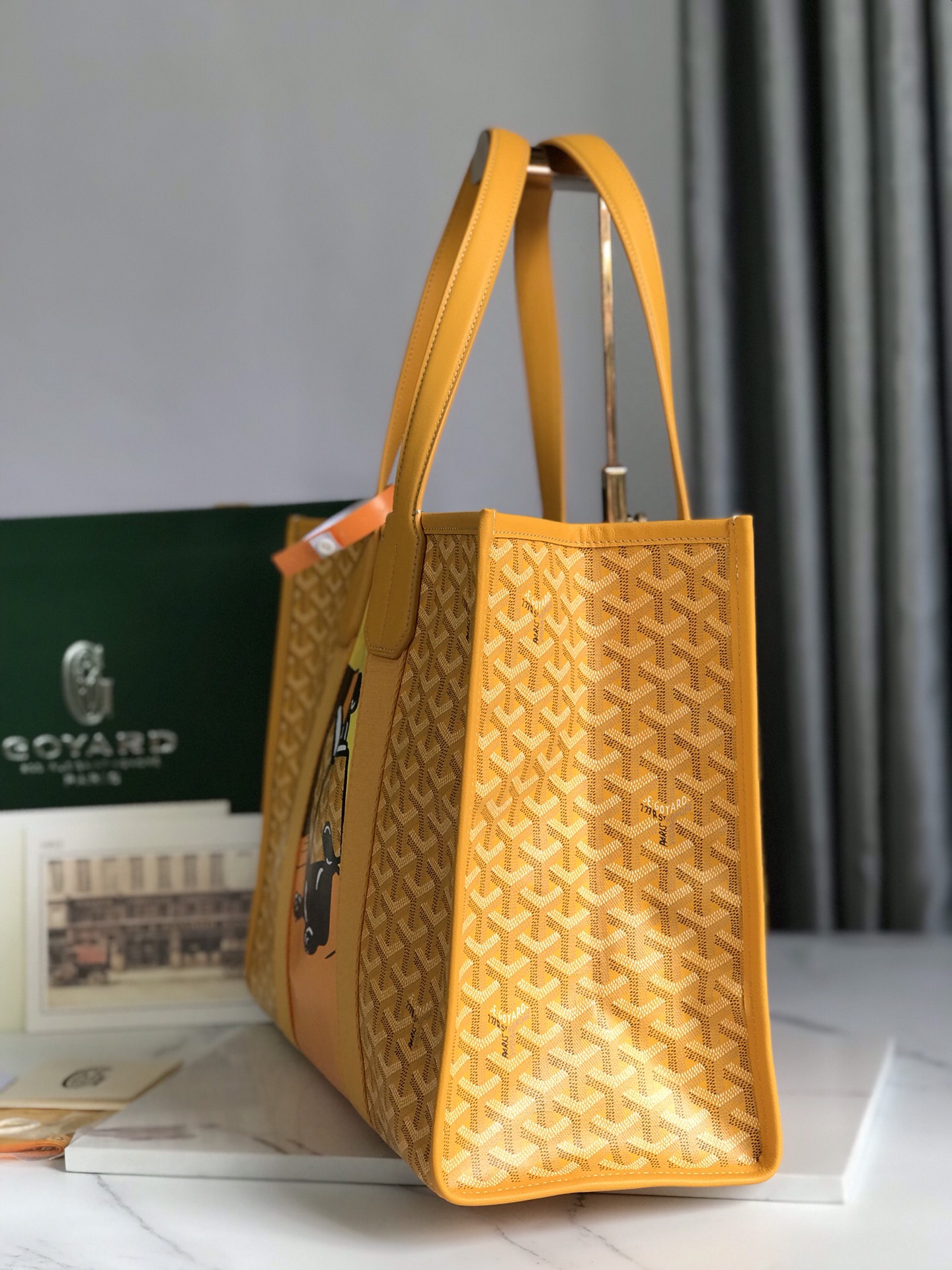 Goyard Villette 8088 (yellow)