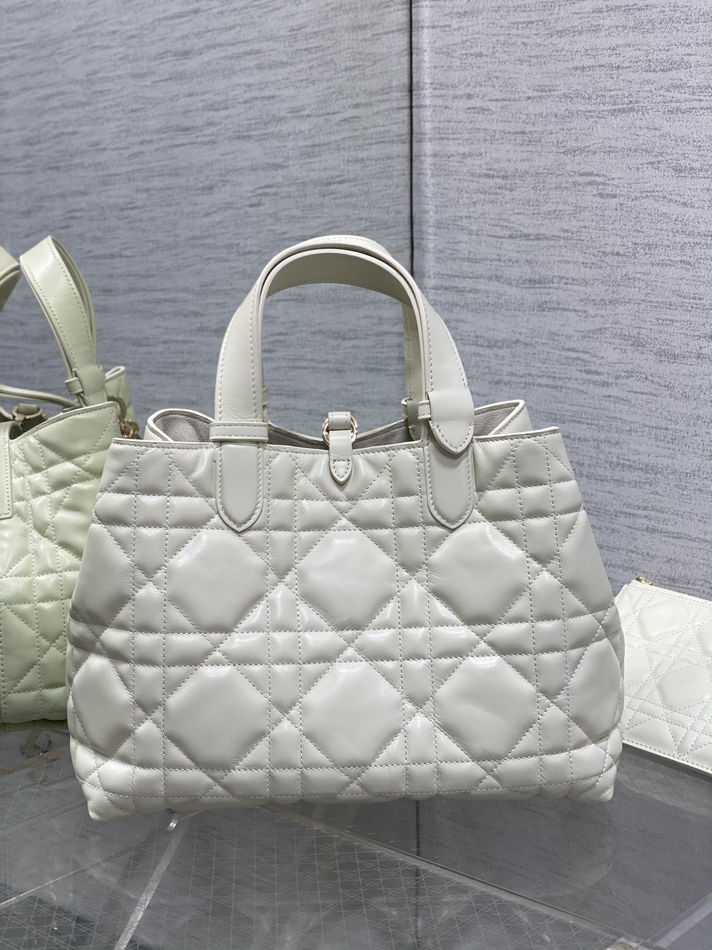 Túi Dior Toujours Nữ Màu Trắng