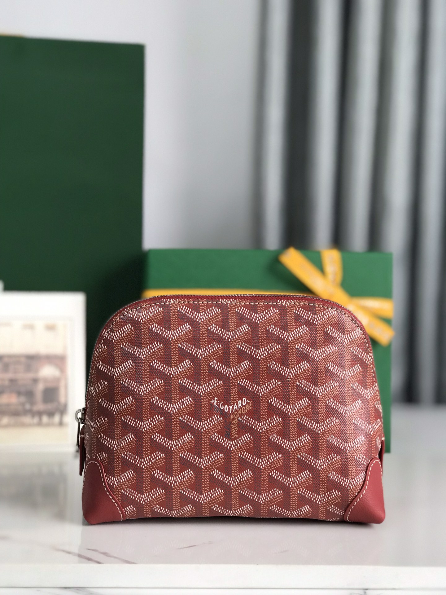 Goyard Vendome Pouch 8813 (red)