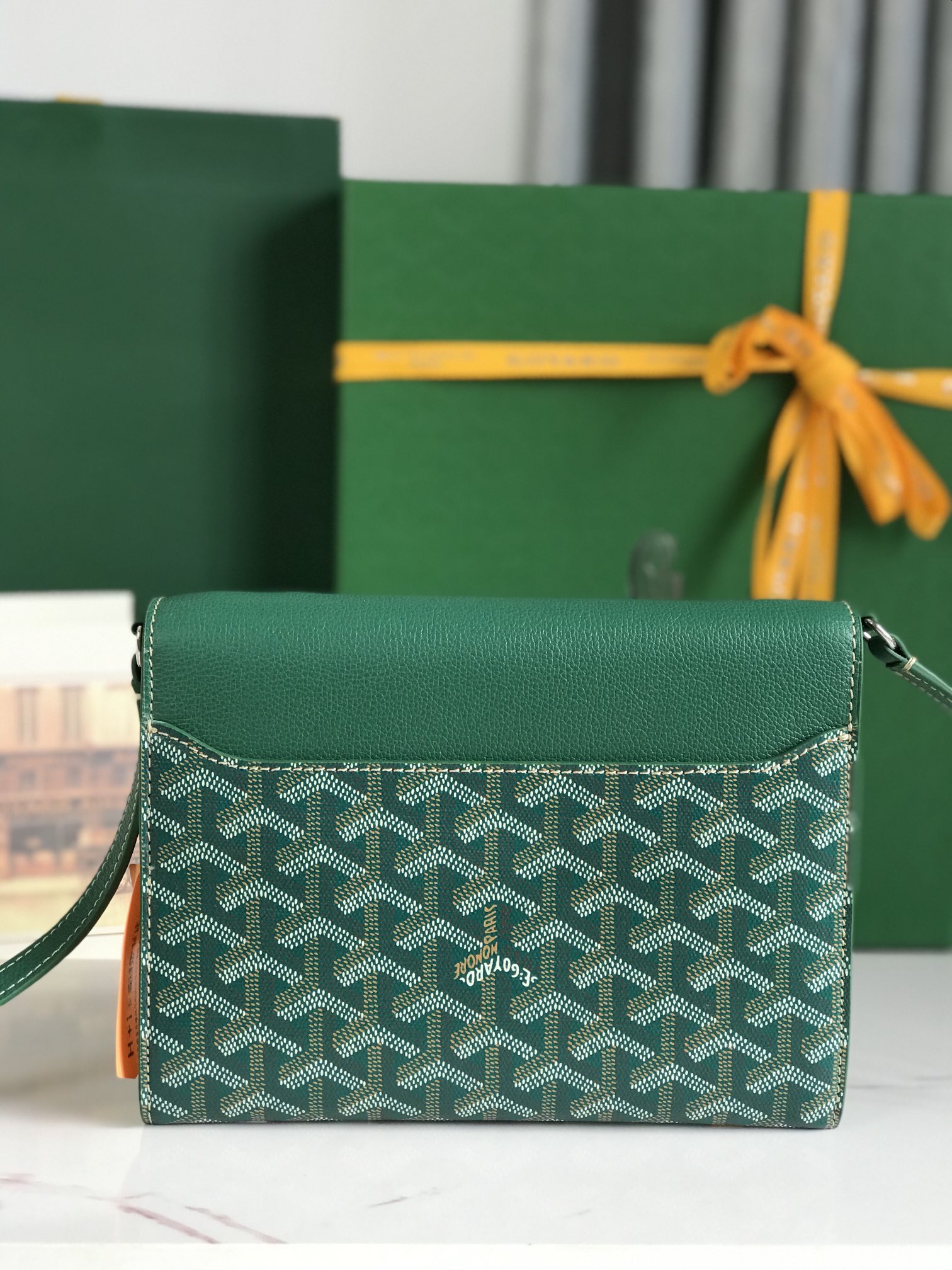 Goyard  Chypre Pouch-Wallet  8218 (rgreen)
