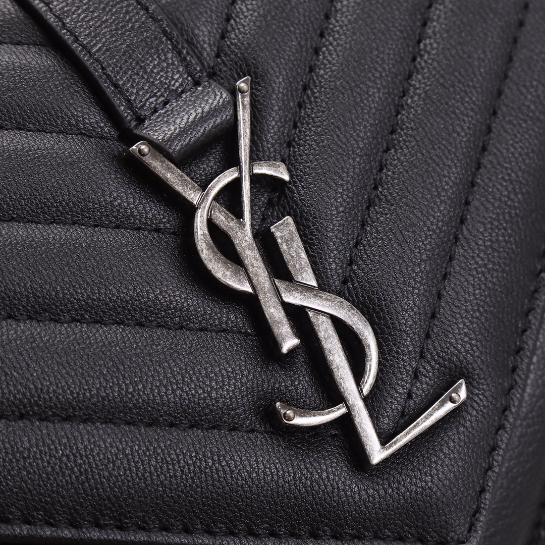 YSL Mormont 392737 (Black-silver)