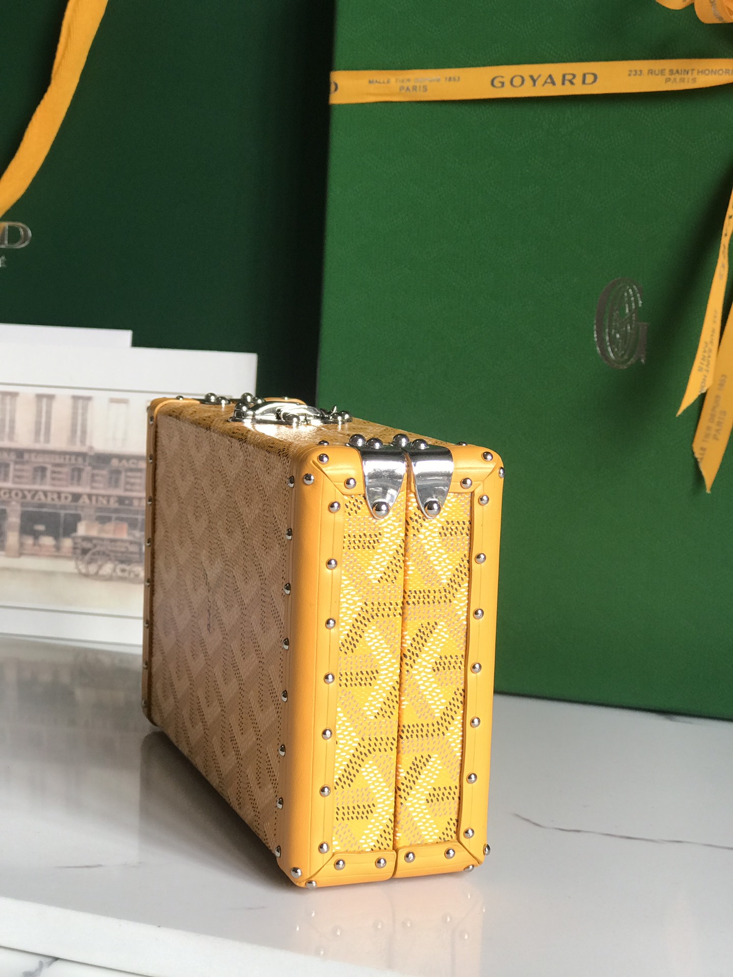 Goyard Minaudière 8210 (yellow)