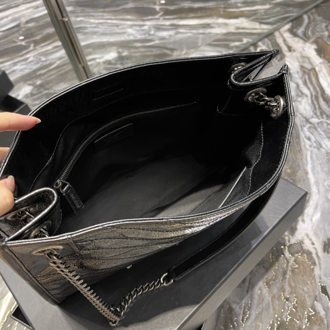 YSL Niki shopping bag 577999 (black)
