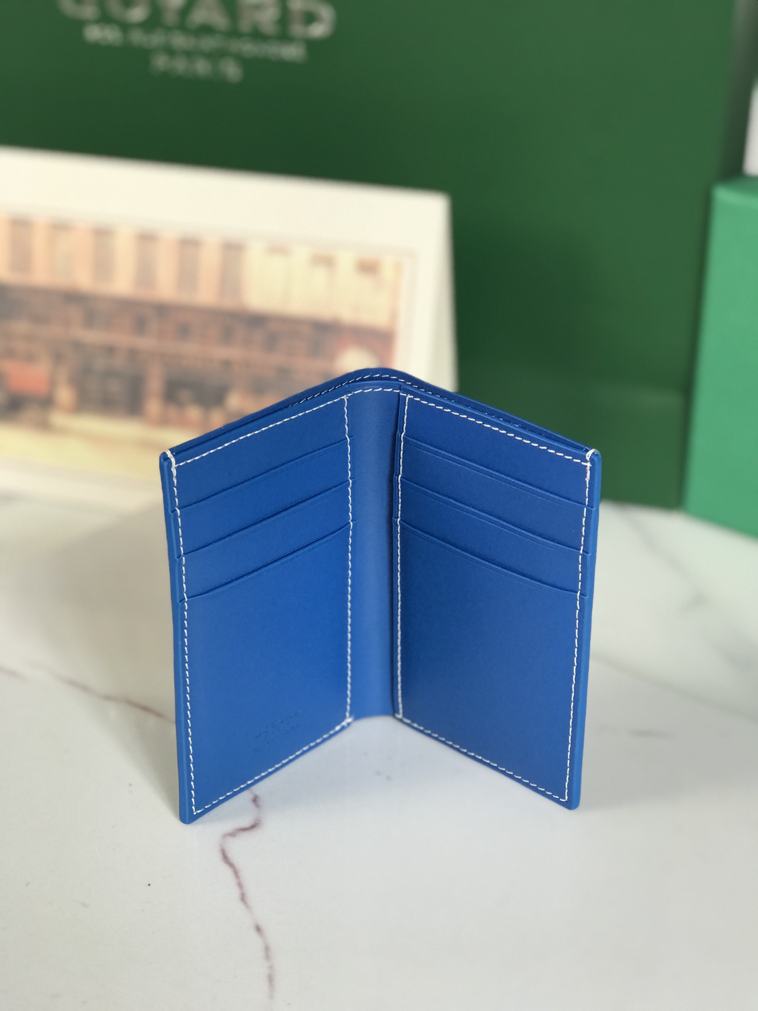 CARD GOYARD SAINT-PIERRE M8506260 MÀU XANH DƯƠNG