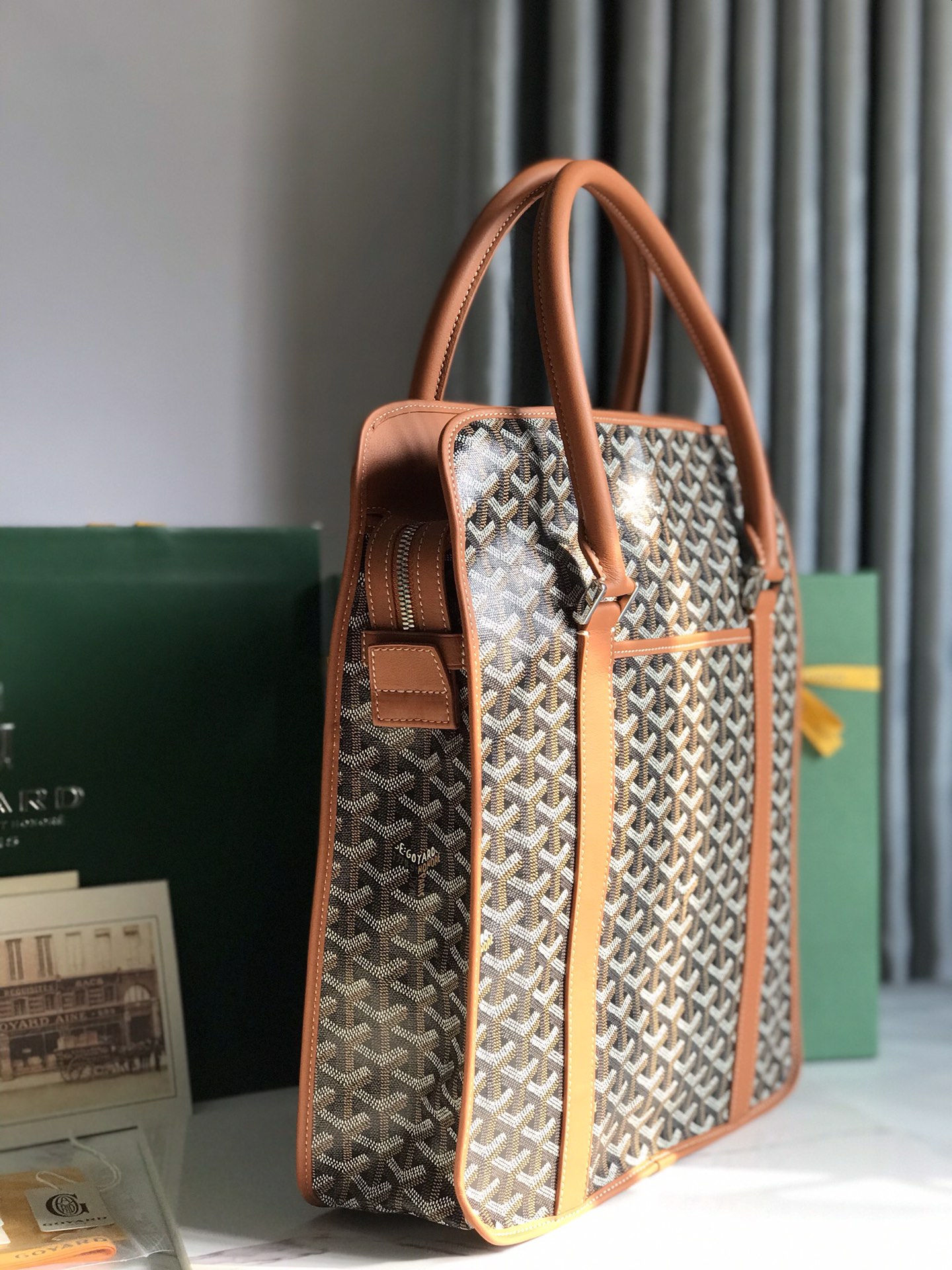 GOYARD BOURGOGNE 8825 (brown)