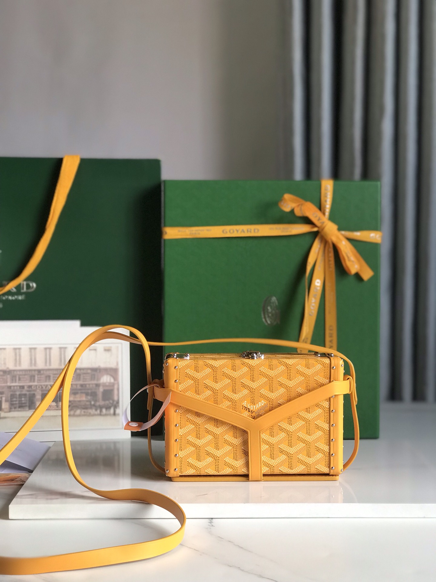Goyard Minaudière 8210 (yellow)
