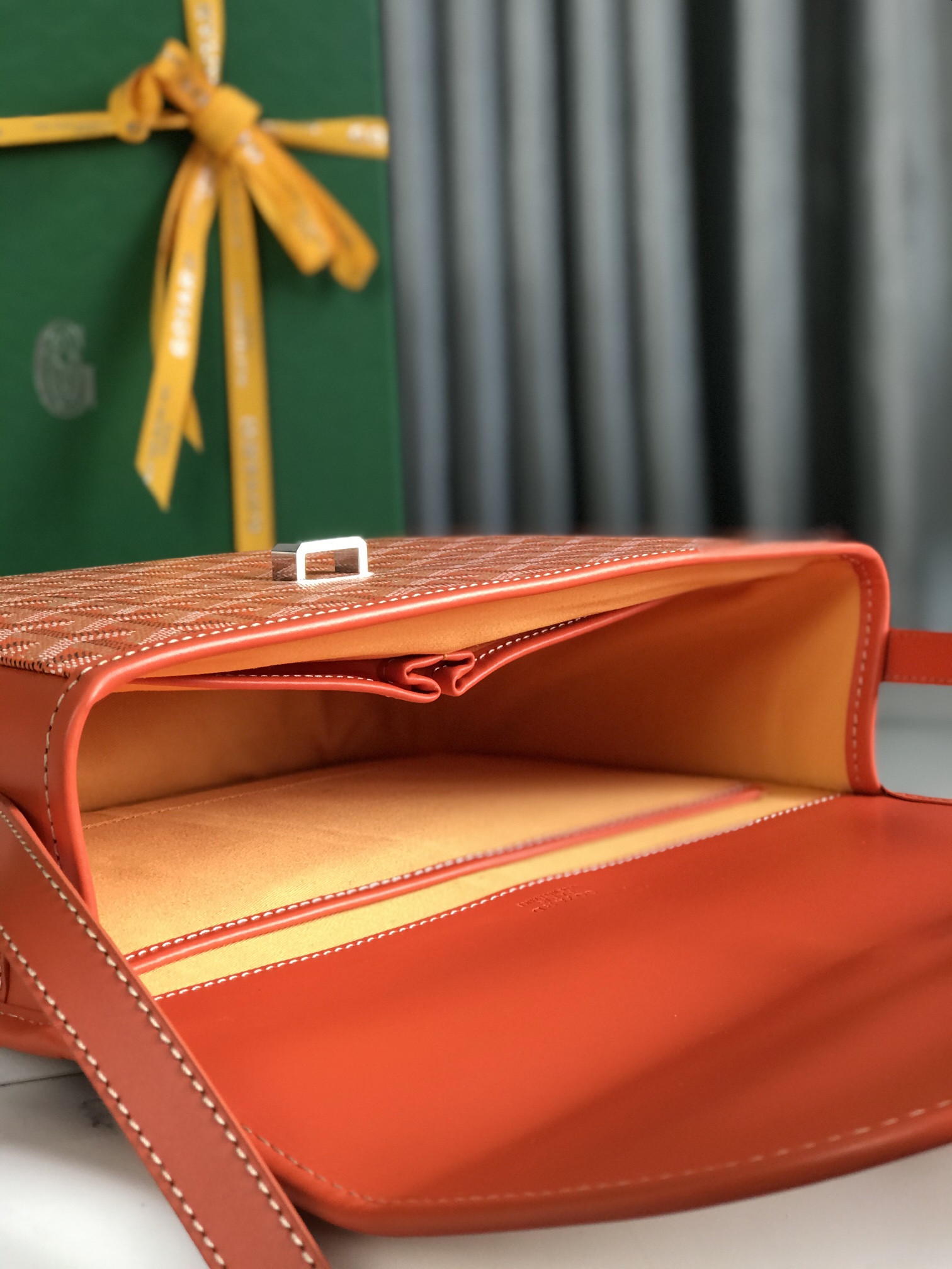 Túi Xách Nam Goyard Belvedere 8023 Màu Cam