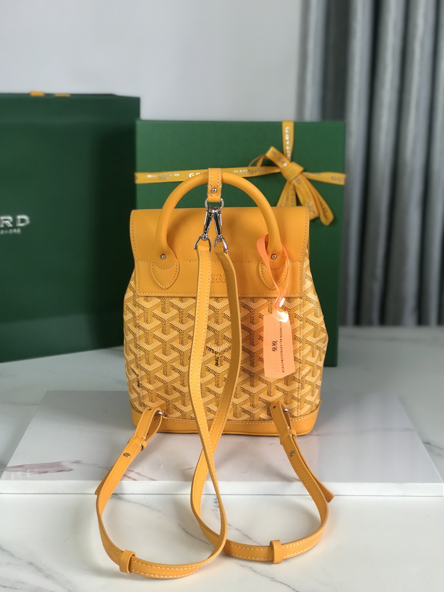 Balo Goyard Alpin 8035 Màu Vàng