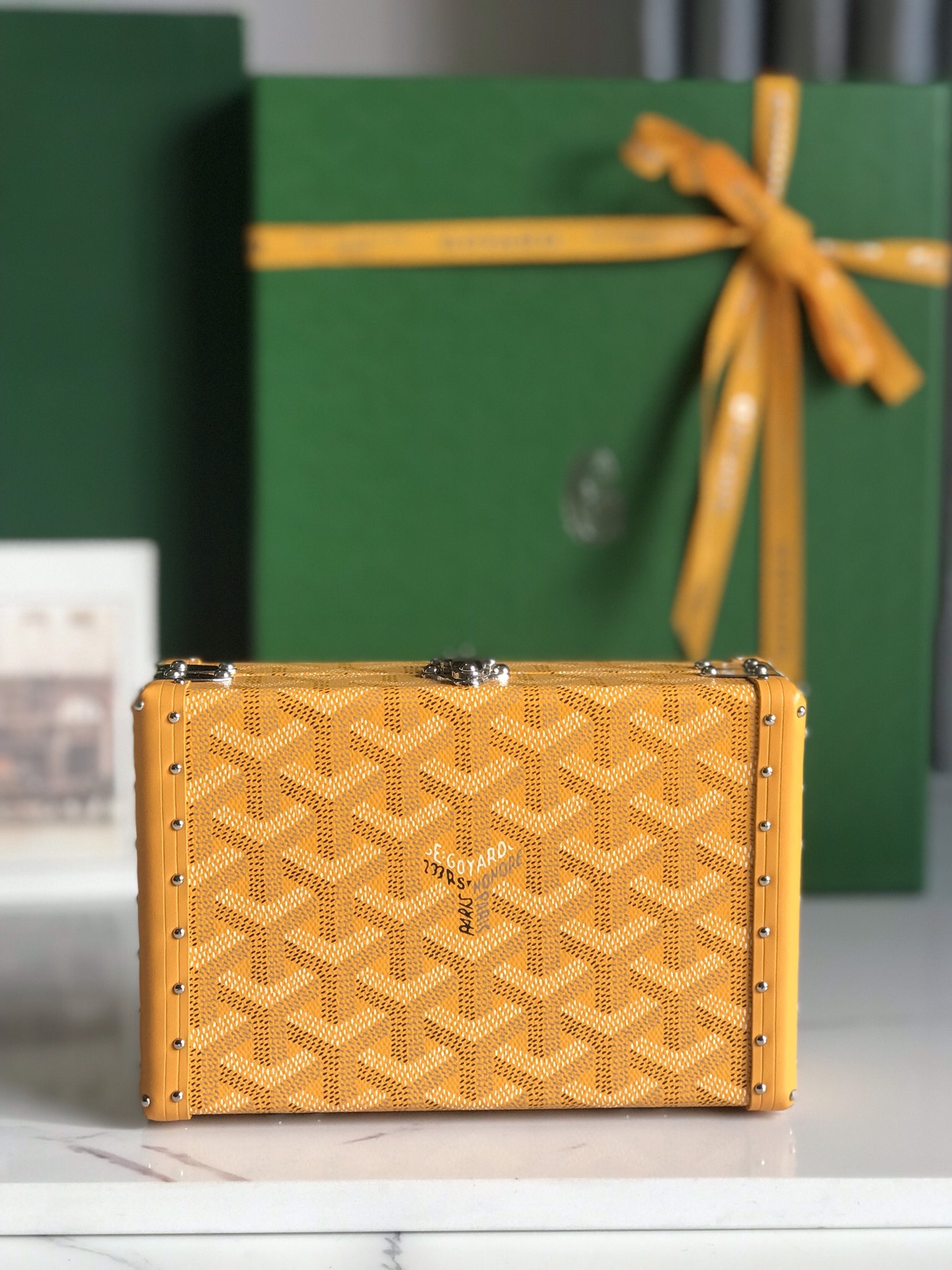 Goyard Minaudière 8210 (yellow)