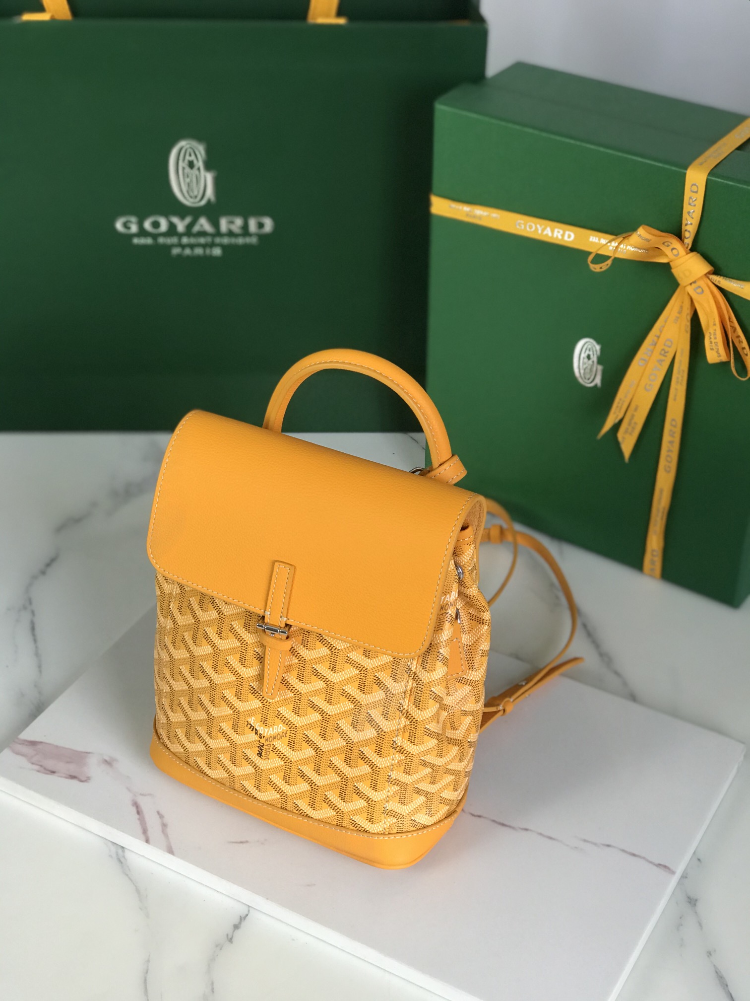 Balo Goyard Alpin 8035 Màu Vàng