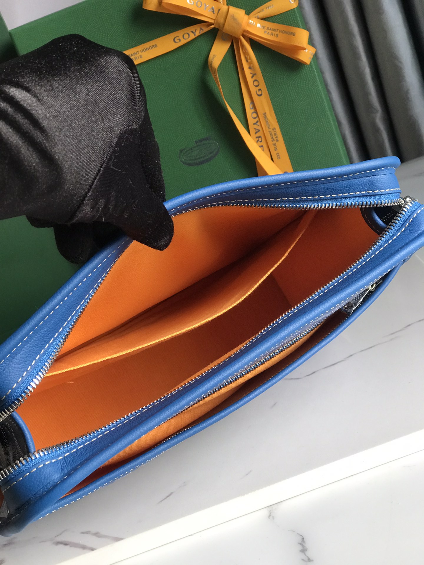 Túi Xách Goyard Jouvence Màu Xanh Dương