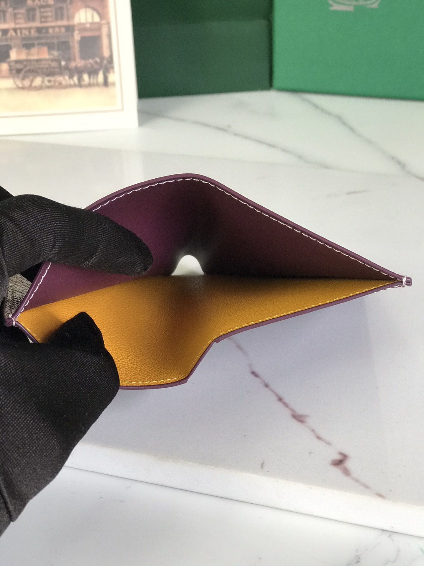 CARD GOYARD SAINT-PIERRE M8506260 MÀU ĐỎ ĐÔ