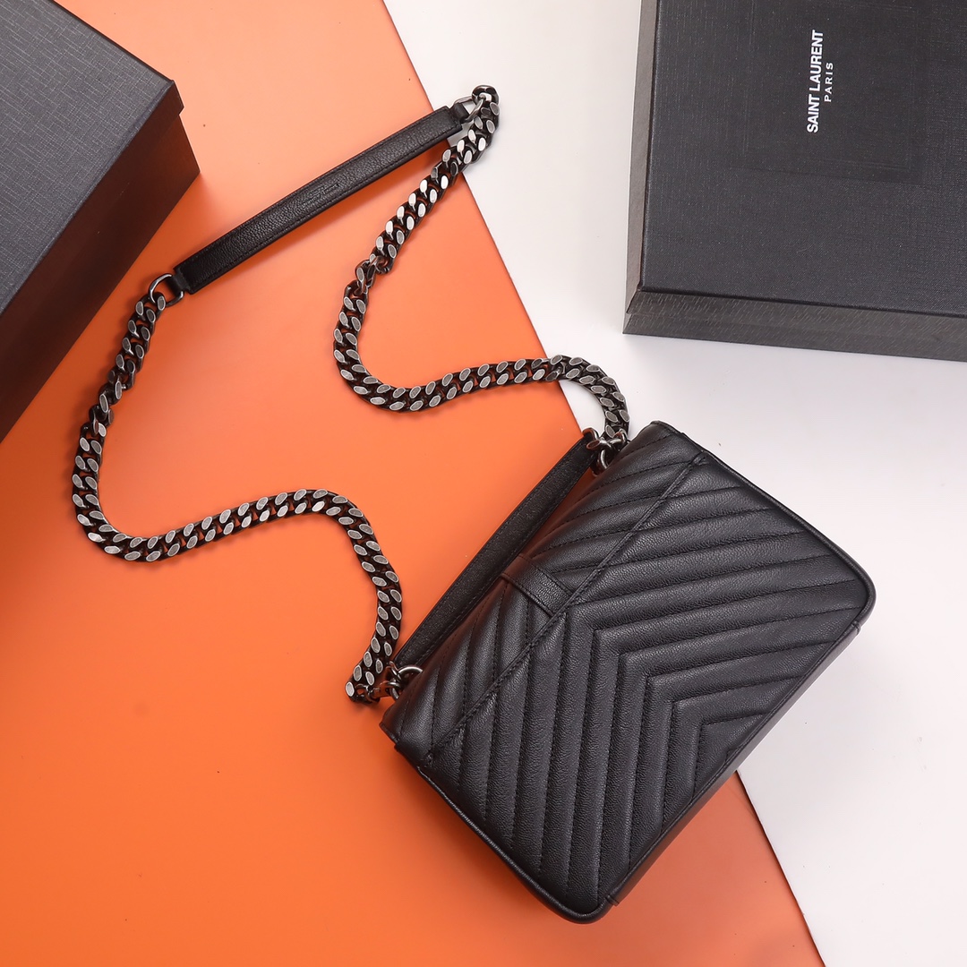YSL Mormont 392737 (Black-silver)
