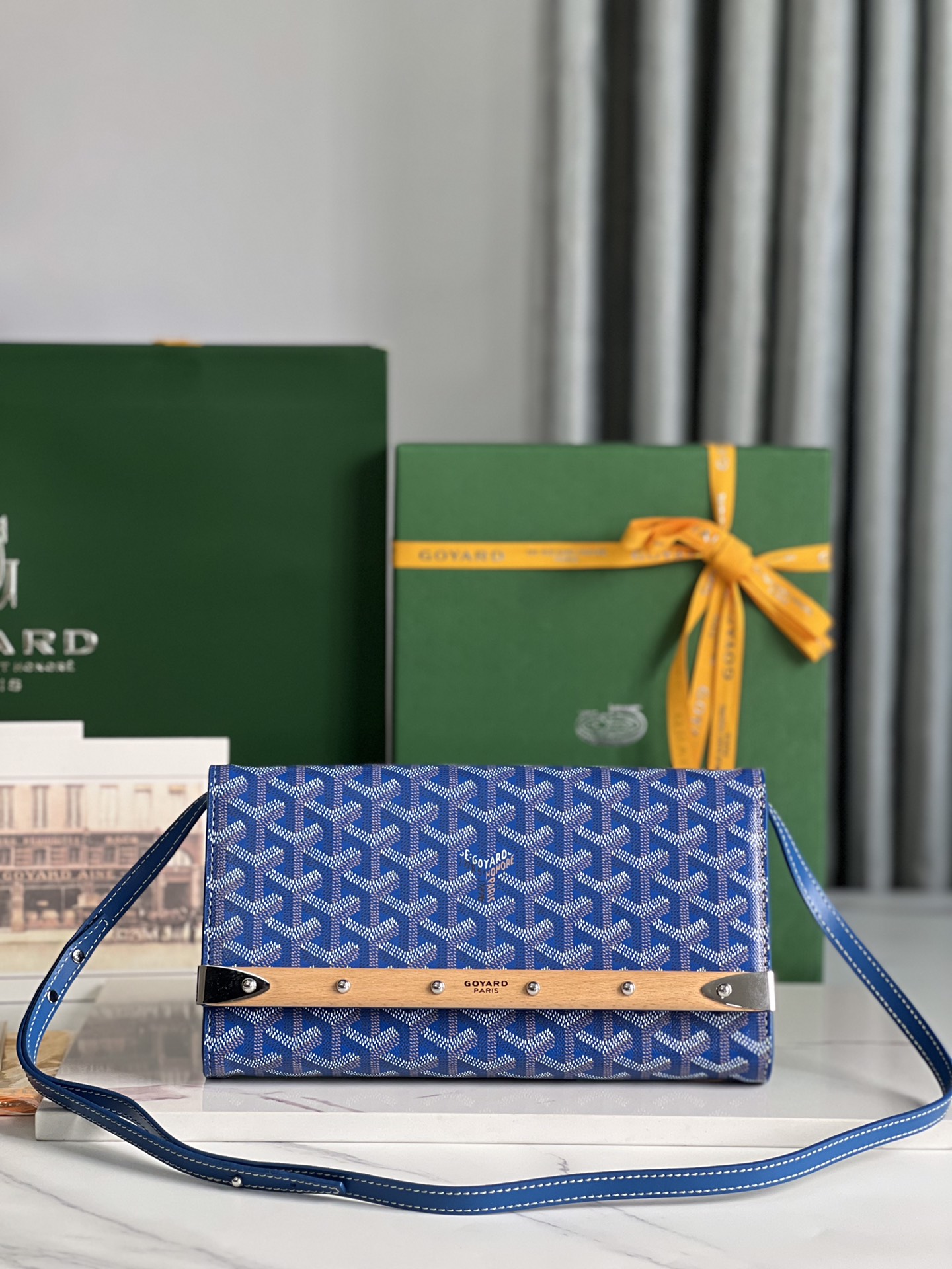 Goyard Monte-Carlo 8812 (blue)
