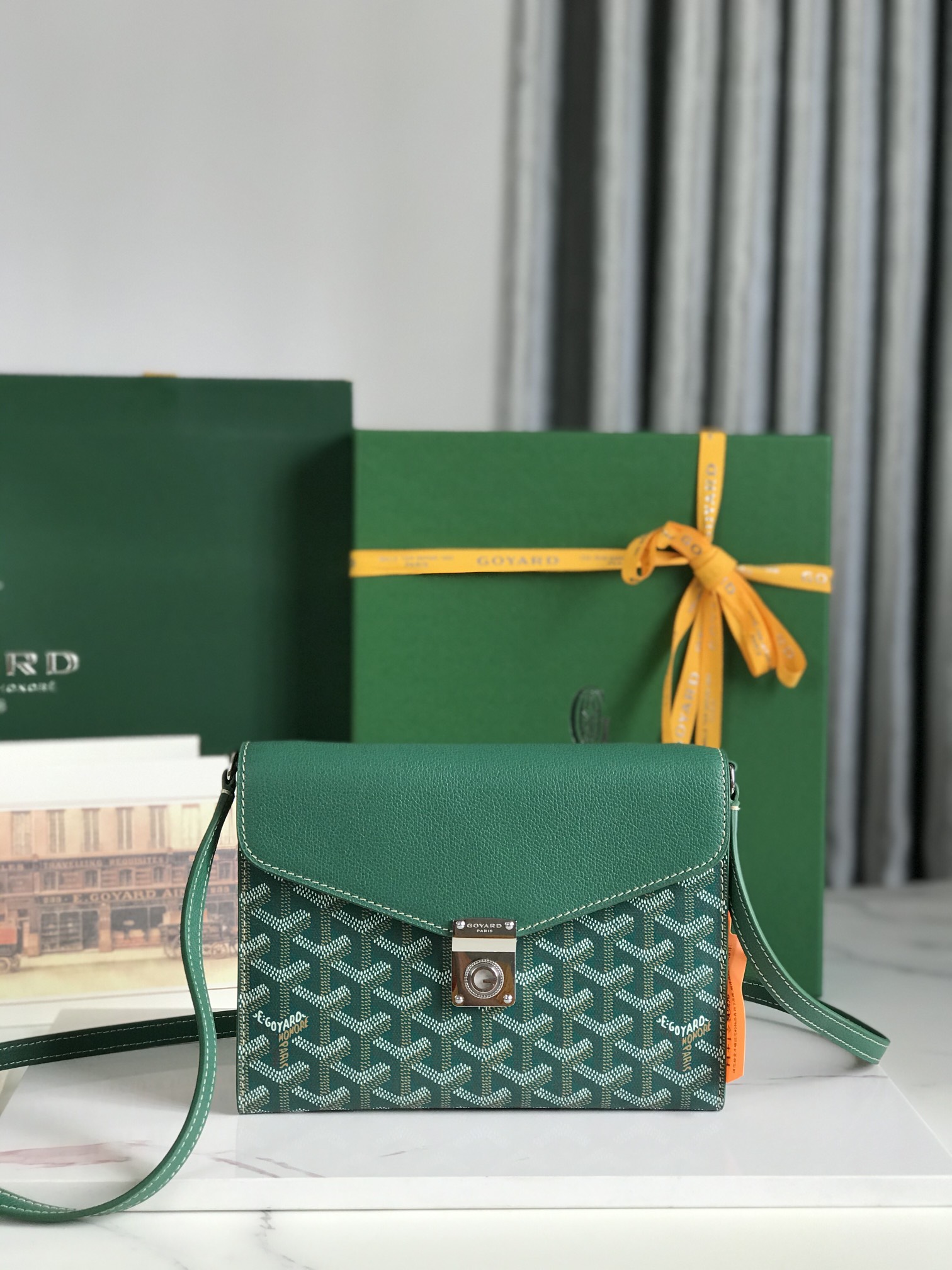 Goyard  Chypre Pouch-Wallet  8218 (rgreen)