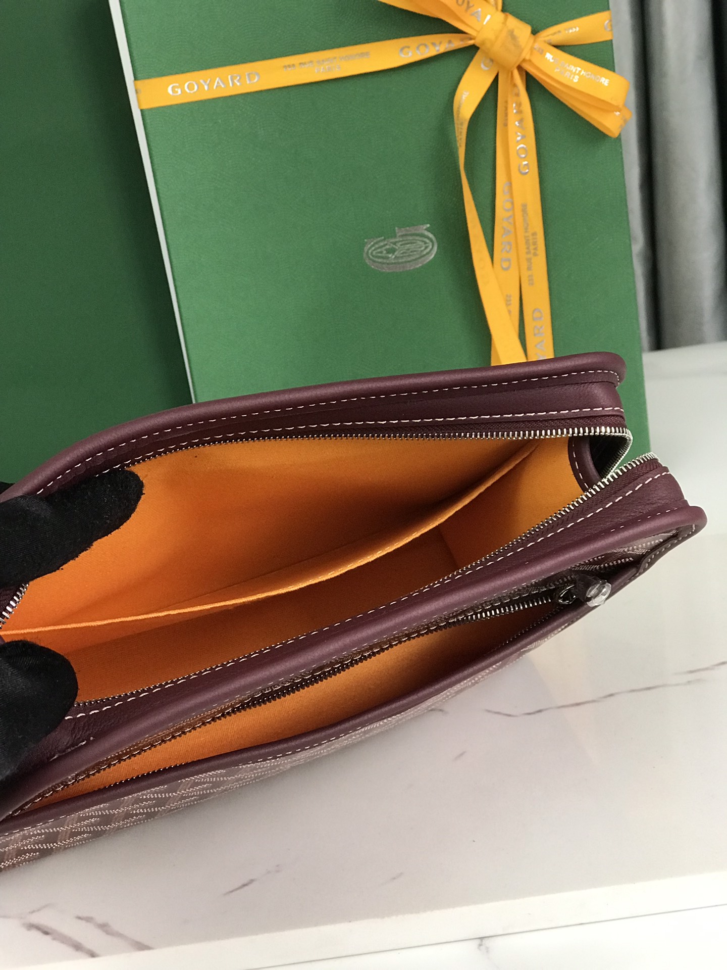 Túi Xách Goyard Jouvence Màu Đỏ Đô