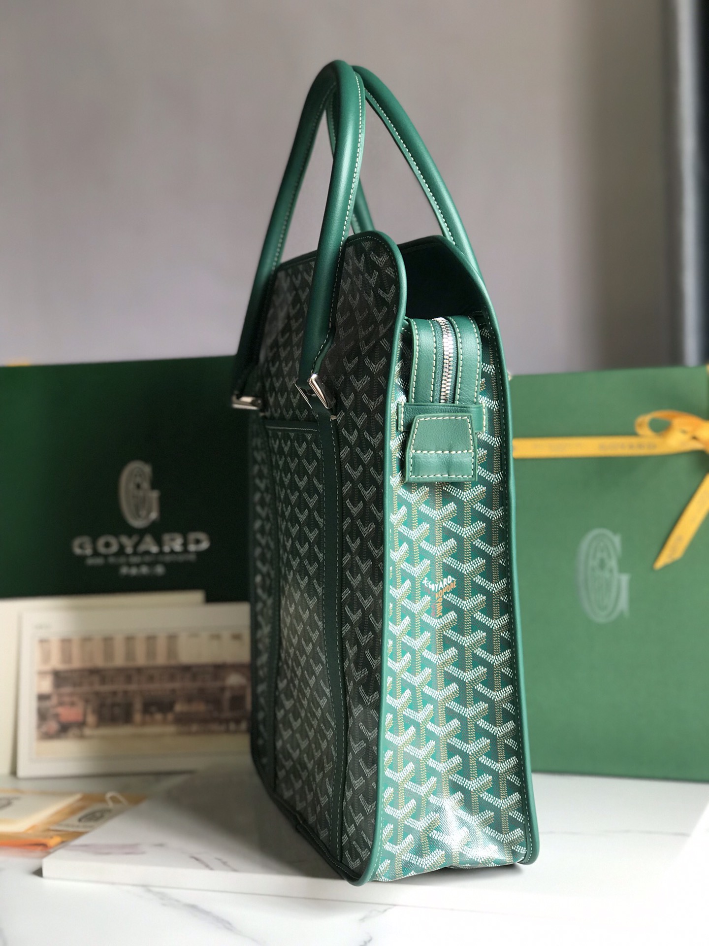 GOYARD BOURGOGNE 8825 (green)