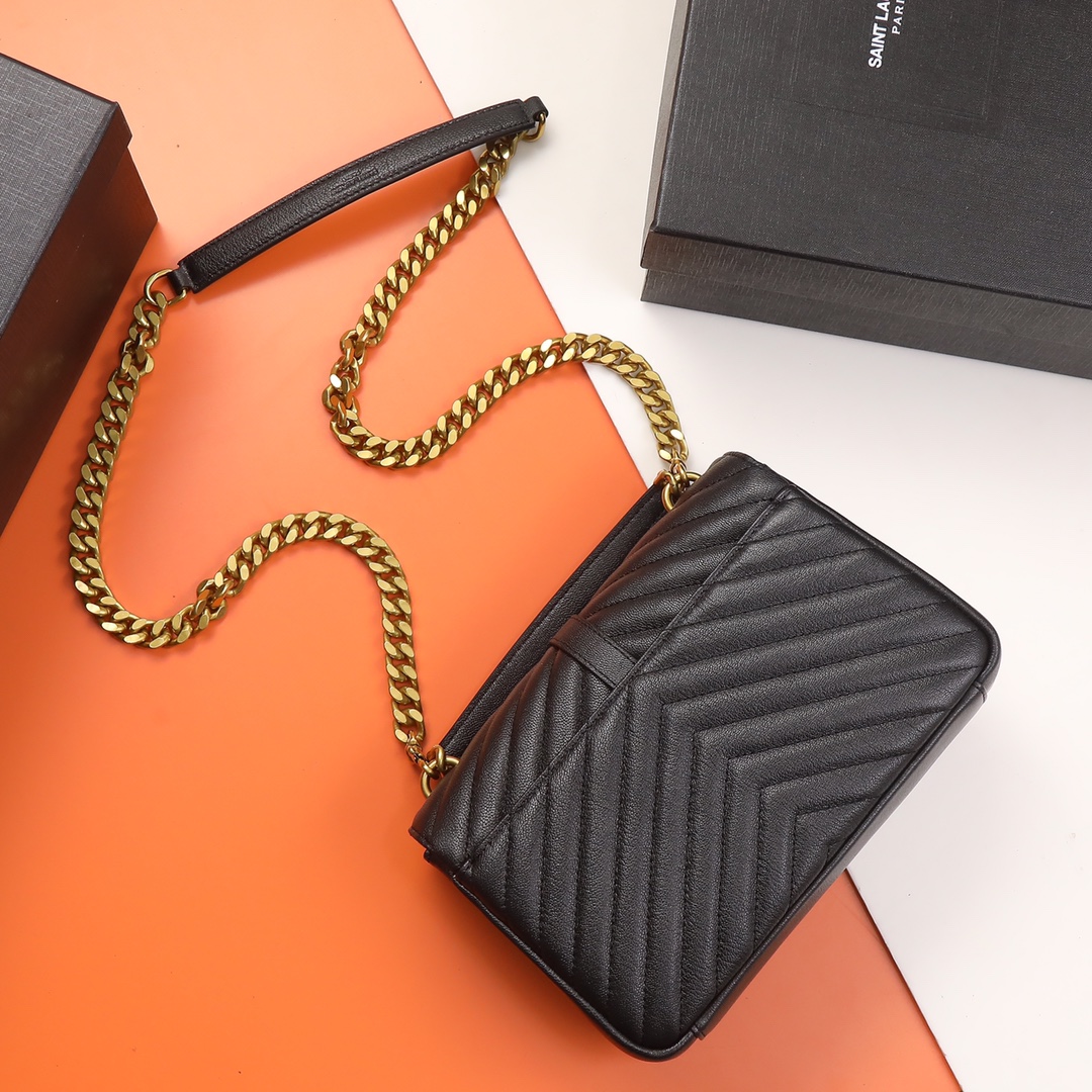 YSL Mormont 392737 (Black-Gold)