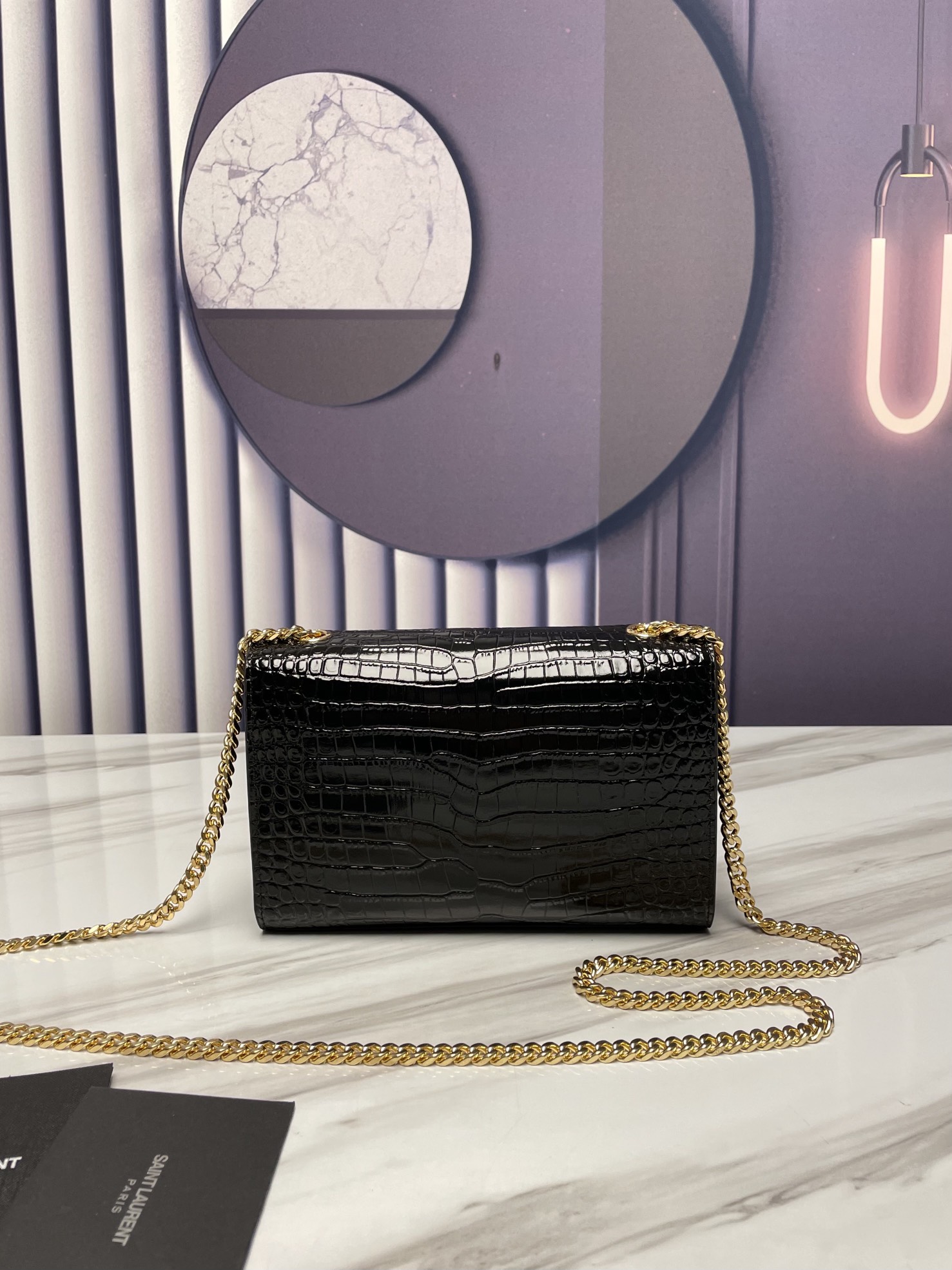 YSL KATE 474366 (Black-gold)