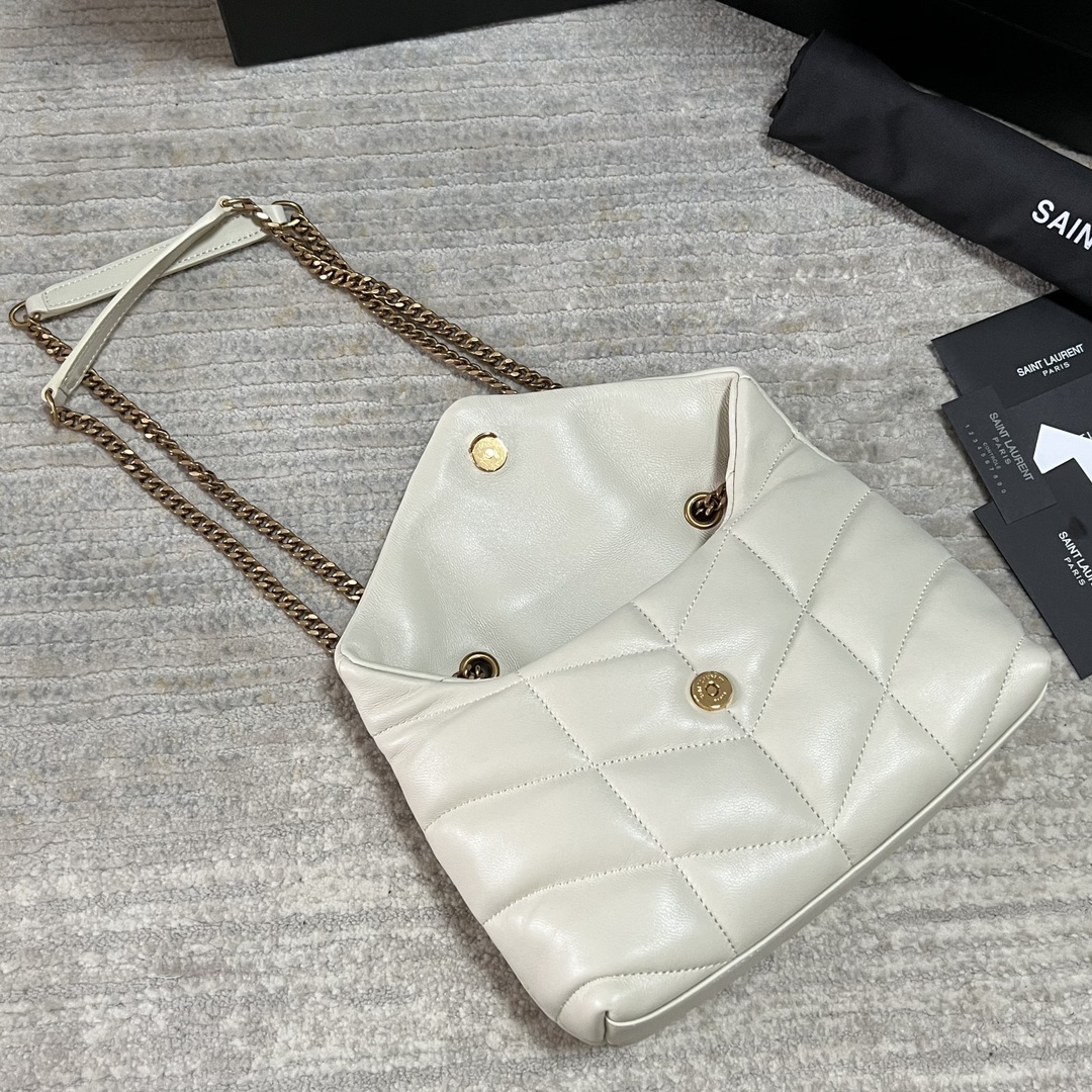Túi xách YSL Loulou Puffer 759337 Màu Trắng