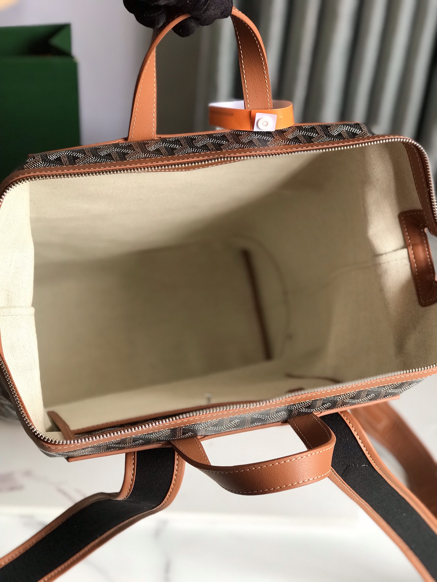 Balo Goyard Cisalpin  8129 Màu Nâu