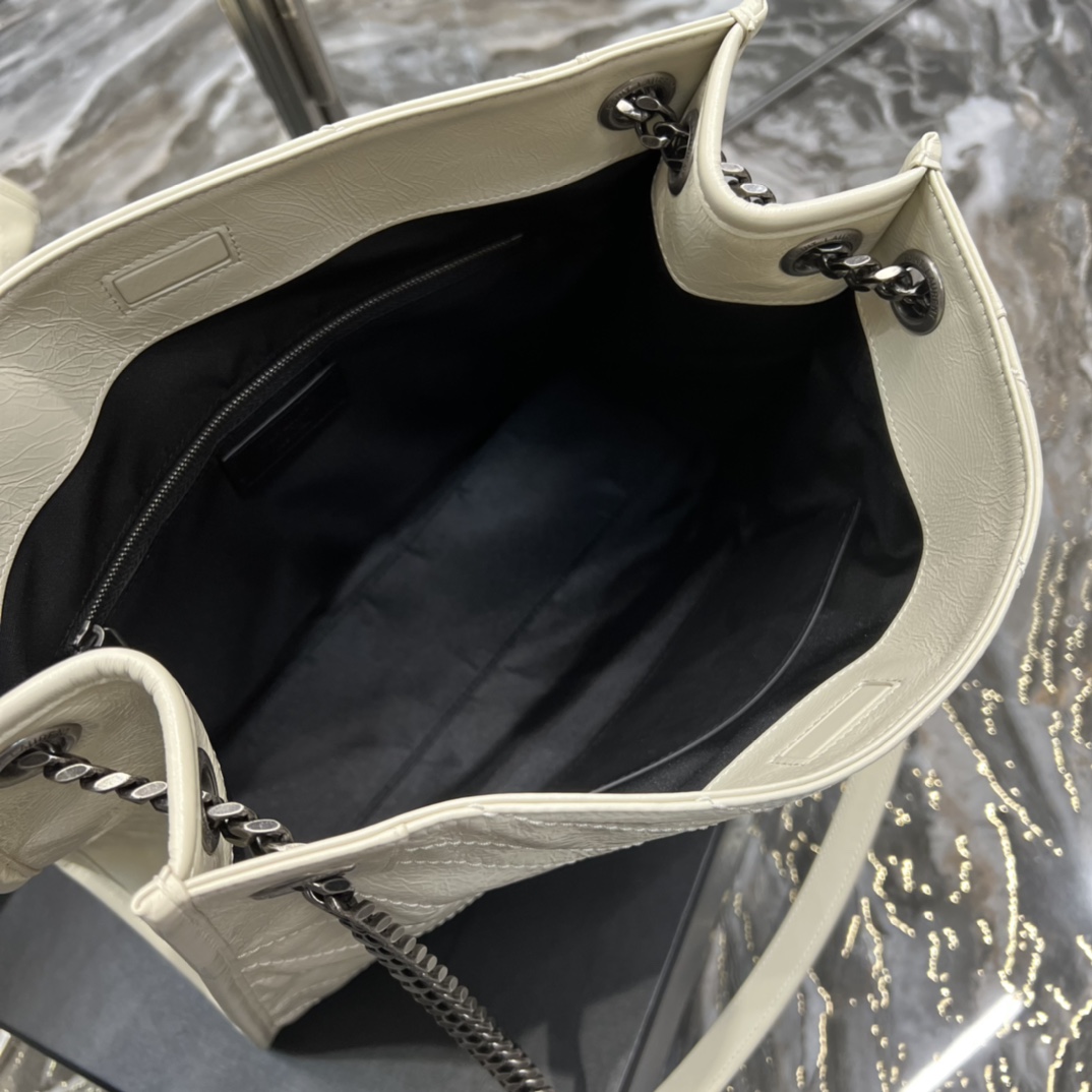 YSL Niki shopping bag 577999 (white)
