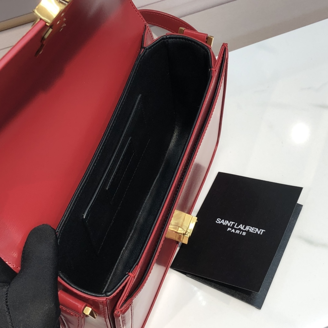 YSL Solferion Box 634305 (wine red)
