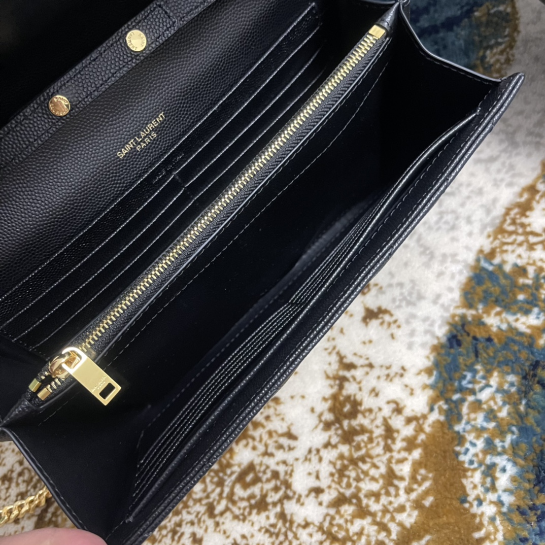 Túi Xách YSL Monogram 360452 Màu Đen