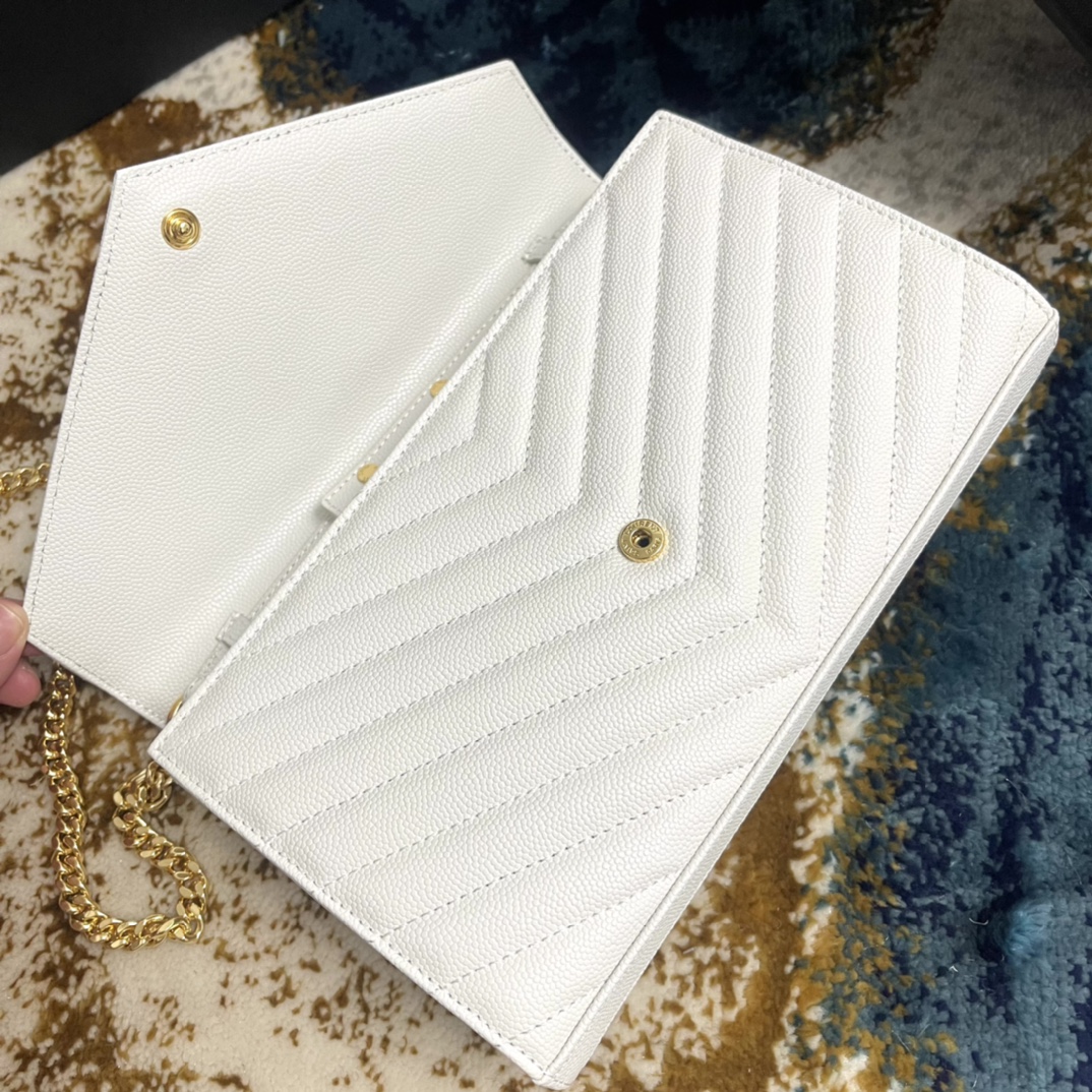 Túi Xách YSL Monogram 360452 Màu Trắng