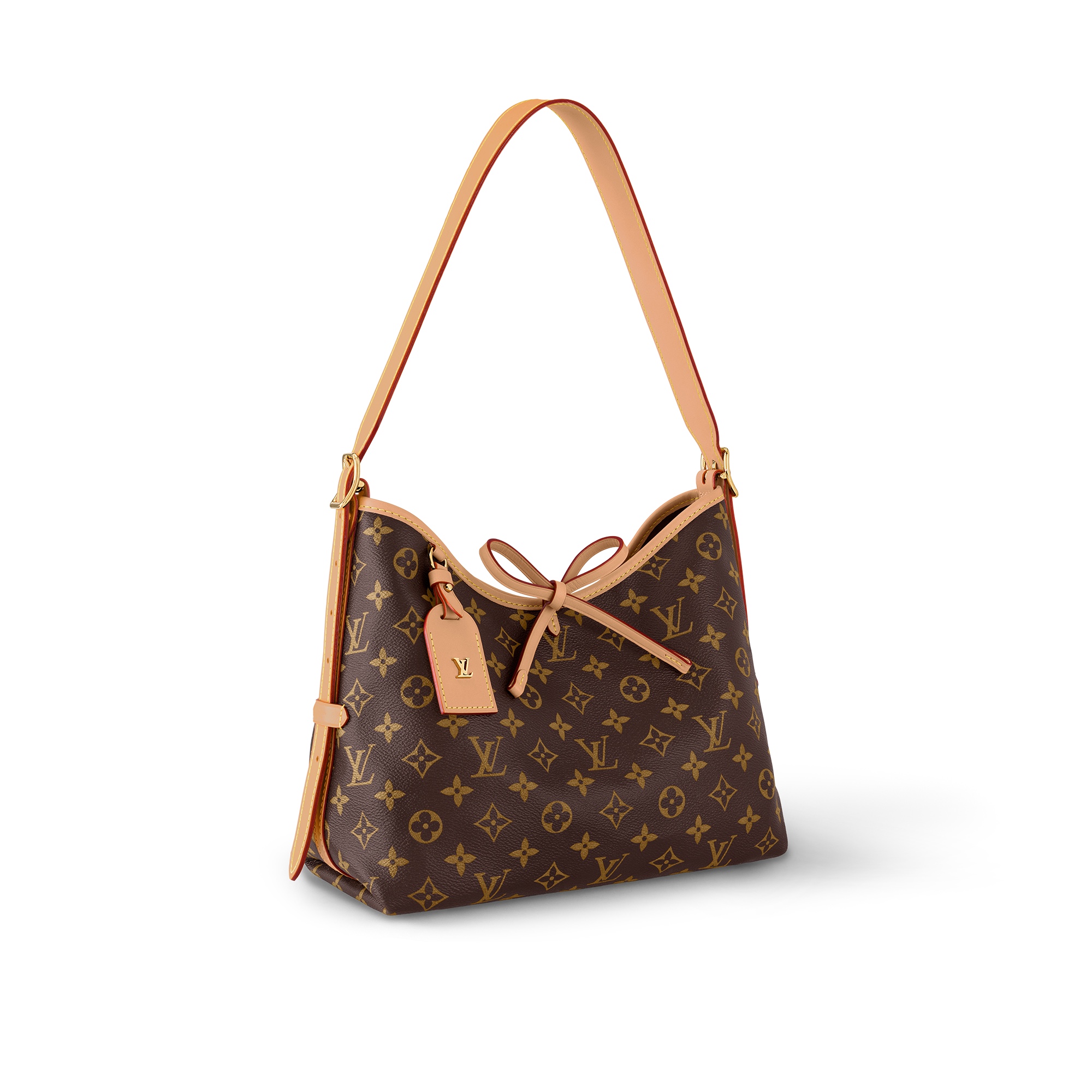 Túi Đeo Vai Nữ Louis Vuitton LV Carryall PM Bag M46203 Màu Nâu