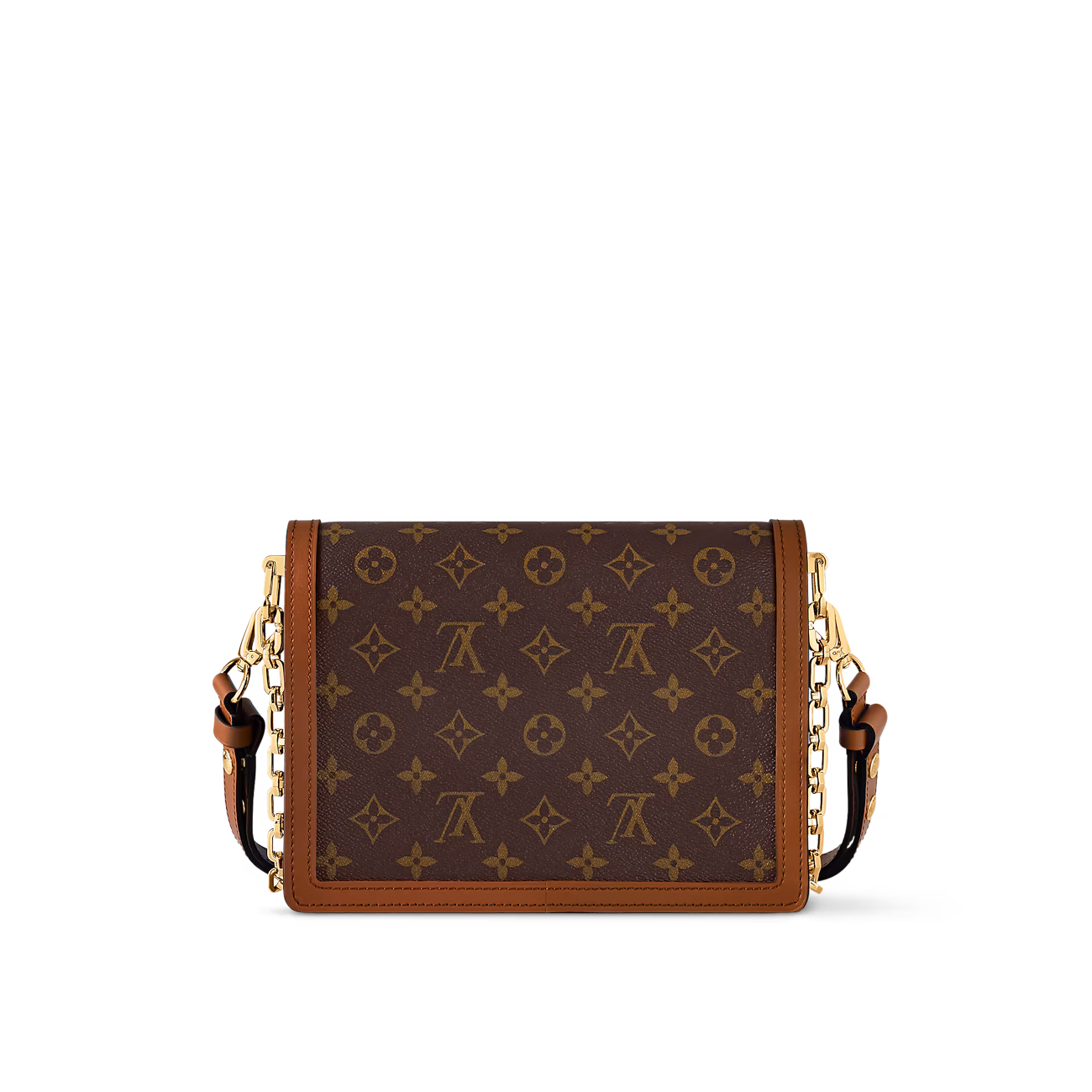 Túi Xách Nữ Louis Vuitton LV Dauphine MM Monogram M45958 Màu Nâu