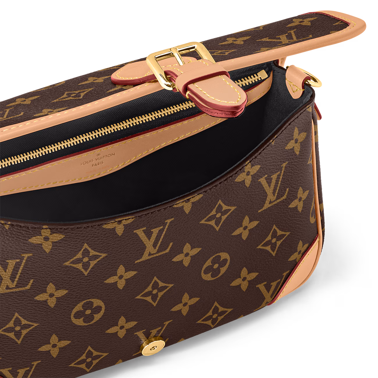 Louis Vuitton LV Diane M45985 女士斜挎包 棕色
