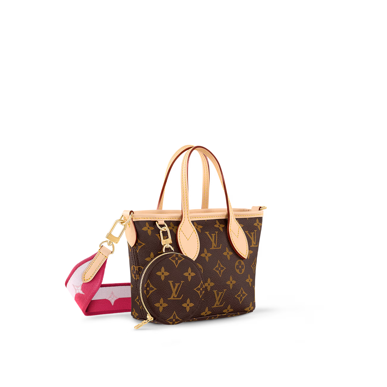 Túi Neverfull BB M46786 Màu Hồng Peony