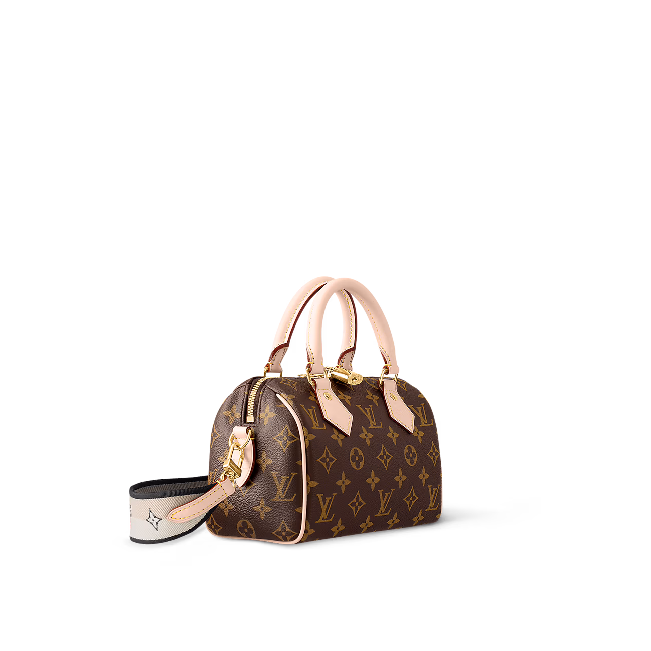 Túi Đeo Chéo Nữ Louis Vuitton LV Speedy Bandoulière 20 Black M46234 Màu Đen N-HM