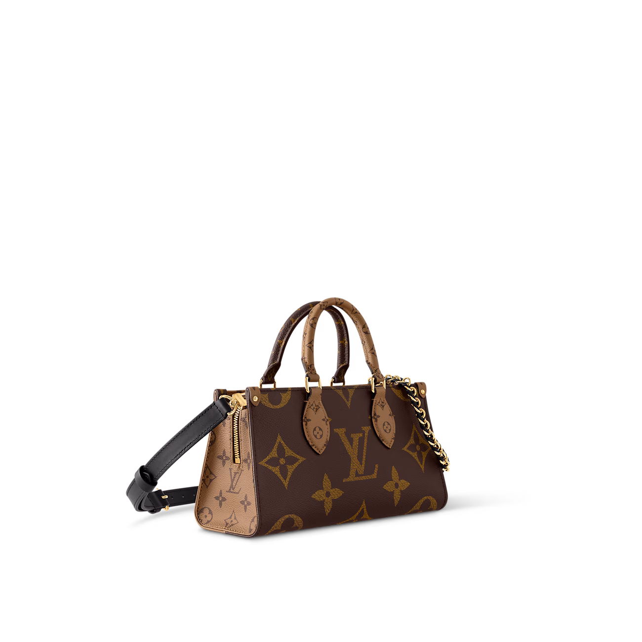 Túi Đeo Chéo Nữ Louis Vuitton LV OnTheGo East West M46653 Màu Nâu N-HM