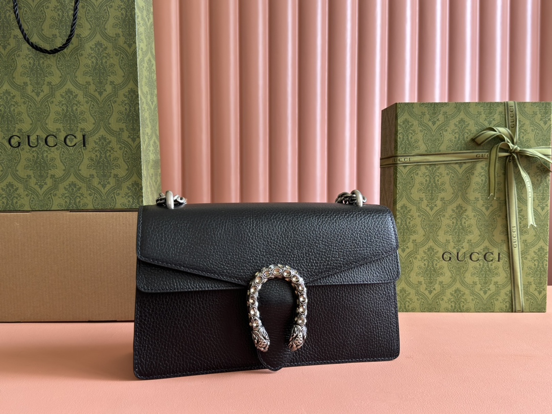Túi xách Sac à épaule Dionysus petite taille 400249 ( Black)