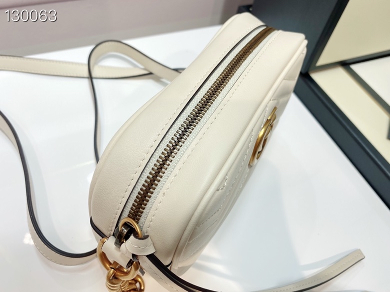 迷你包 GG Marmont 448065 (trắng)
