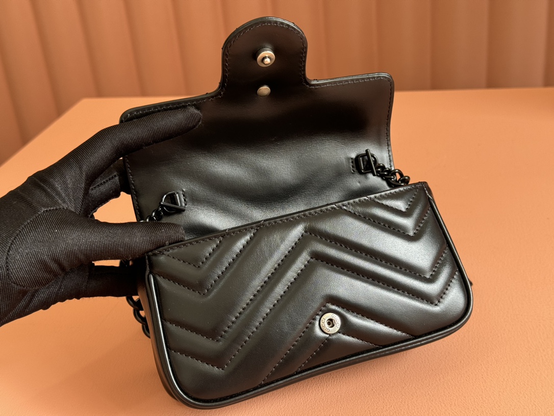 GG Marmont 699757 ( Black)