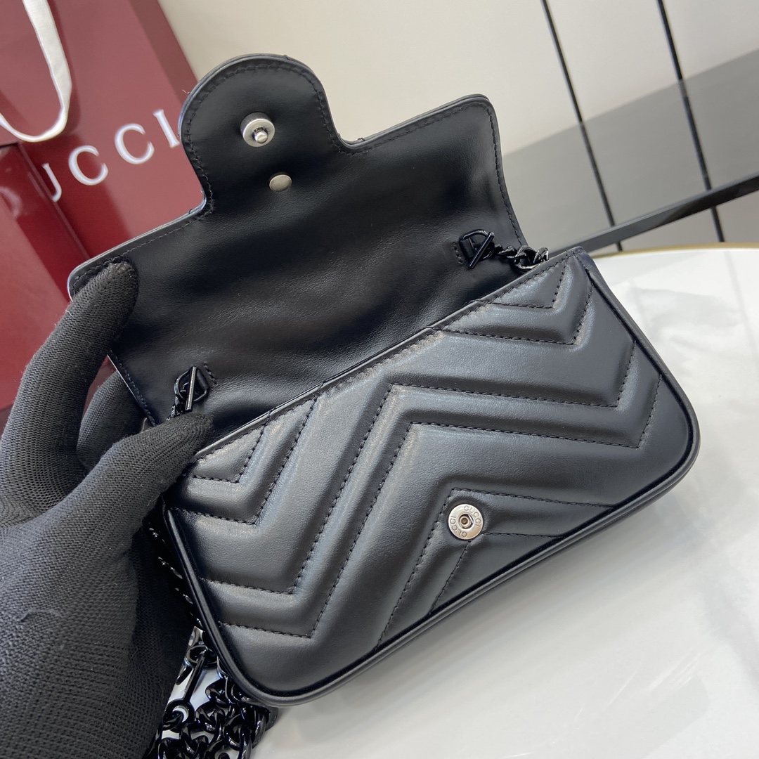 GG Marmont 699757 ( Black)